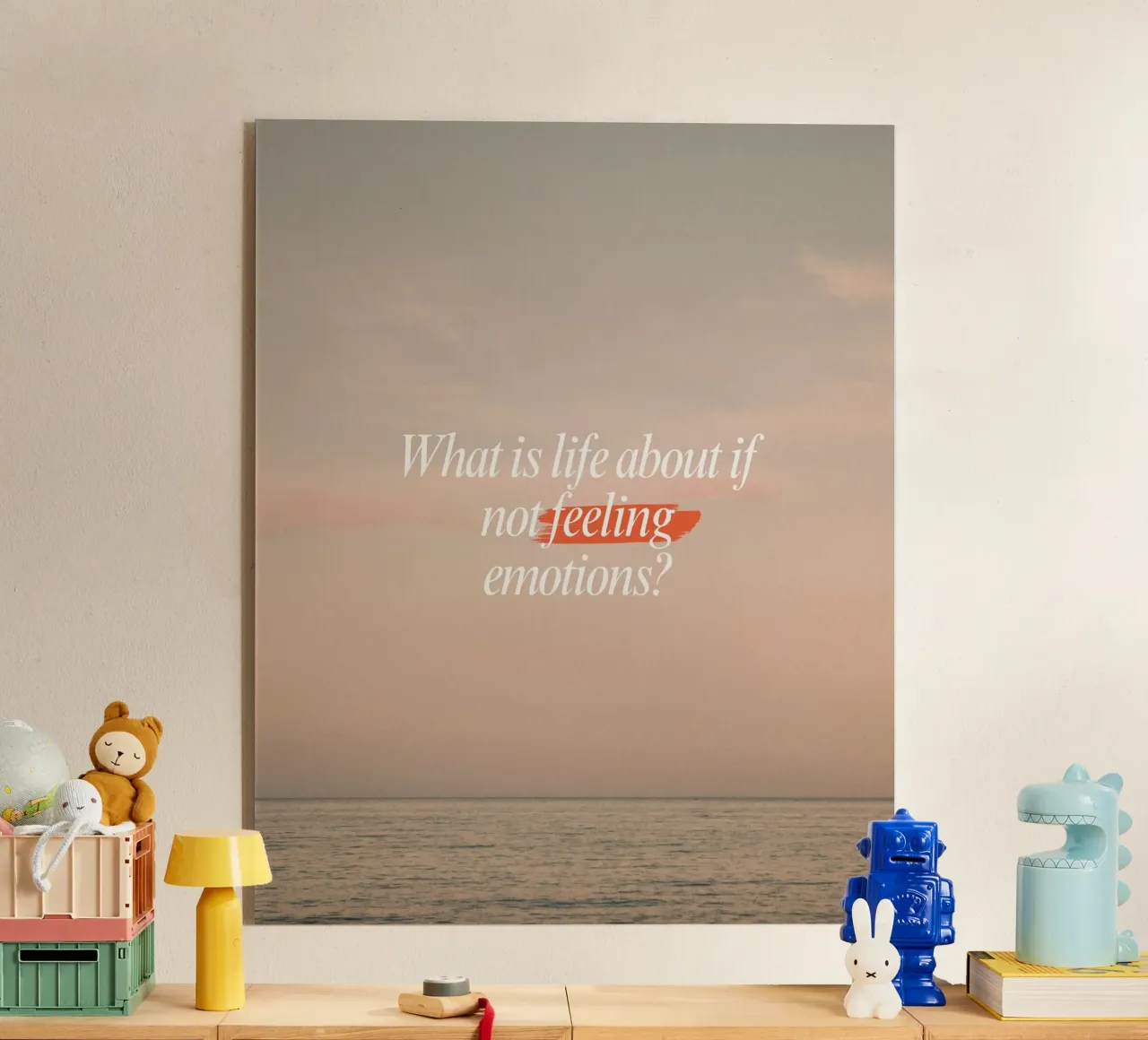 Feelings plexiglass da Ambition Wall