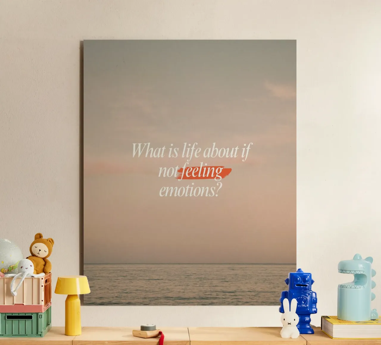 Feelings alluminio dibond da Ambition Wall