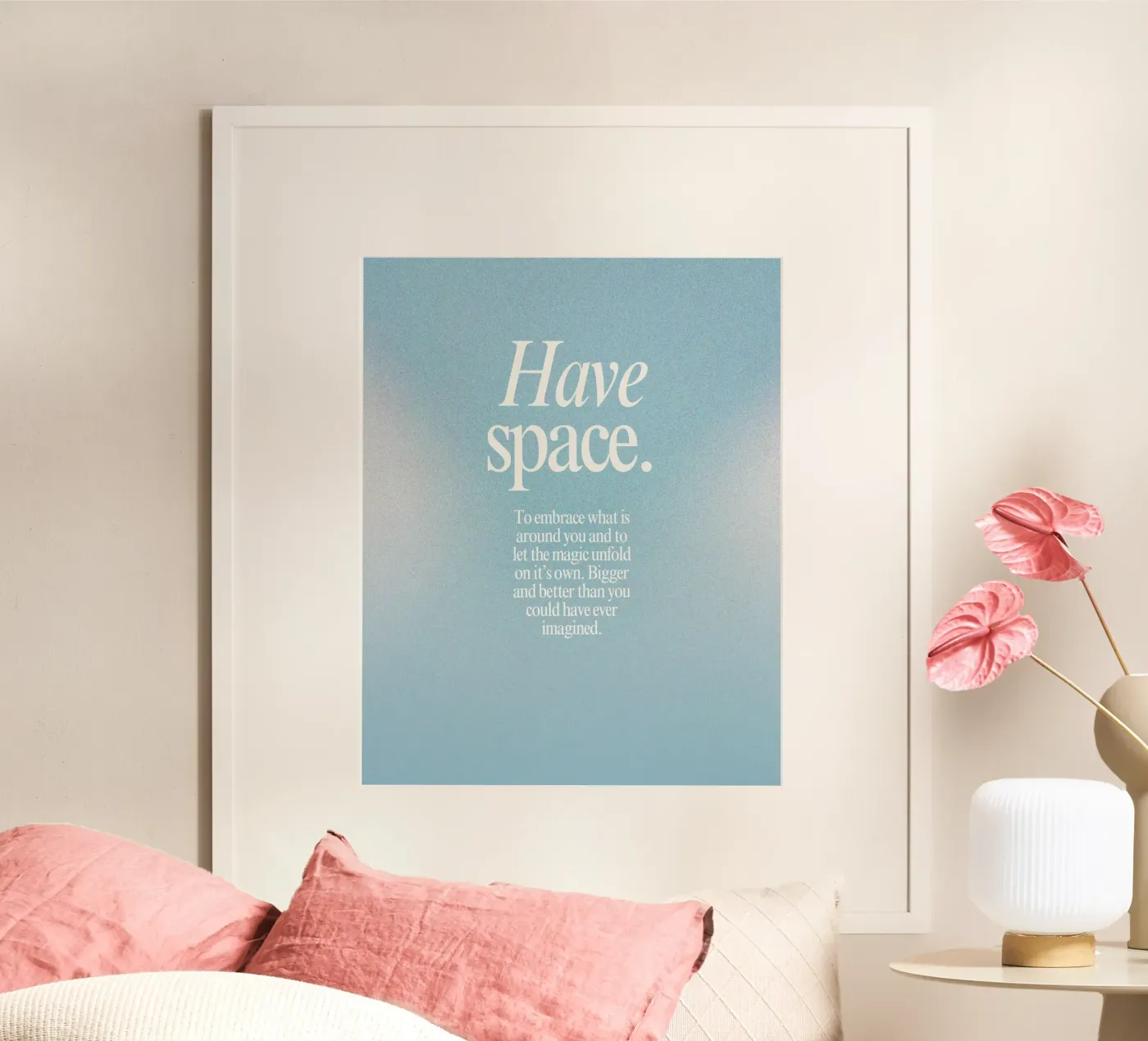 let the magic happen poster da pixelflow