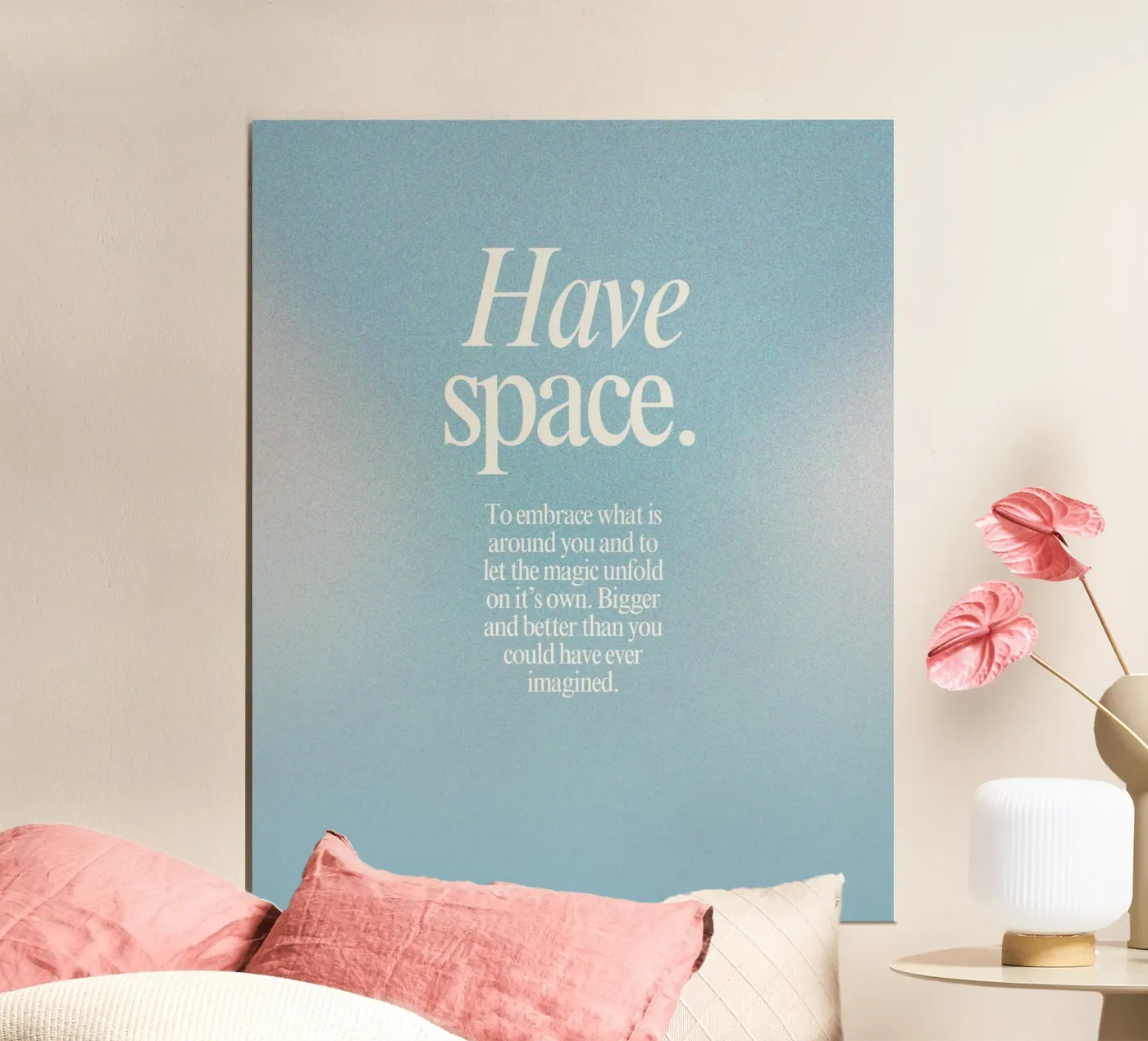 let the magic happen poster da pixelflow