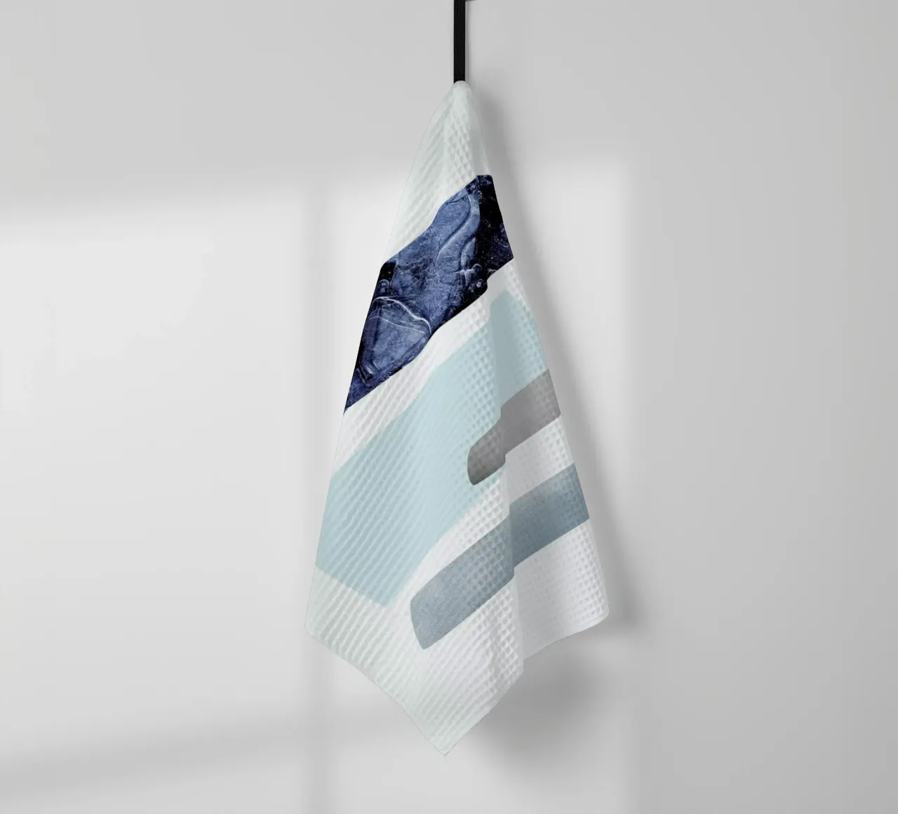 The Blues No.2 tea towel by petiteCAPS