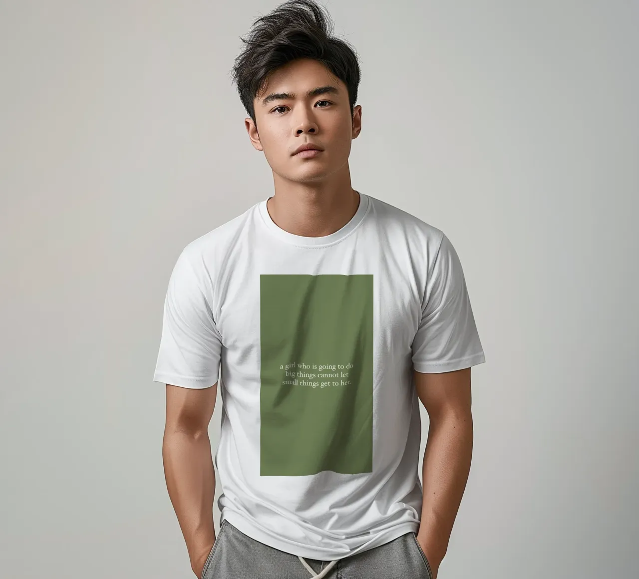 a girl who is goinng to do big things cannot let small get t t-shirt by bonglantrungmuoi
