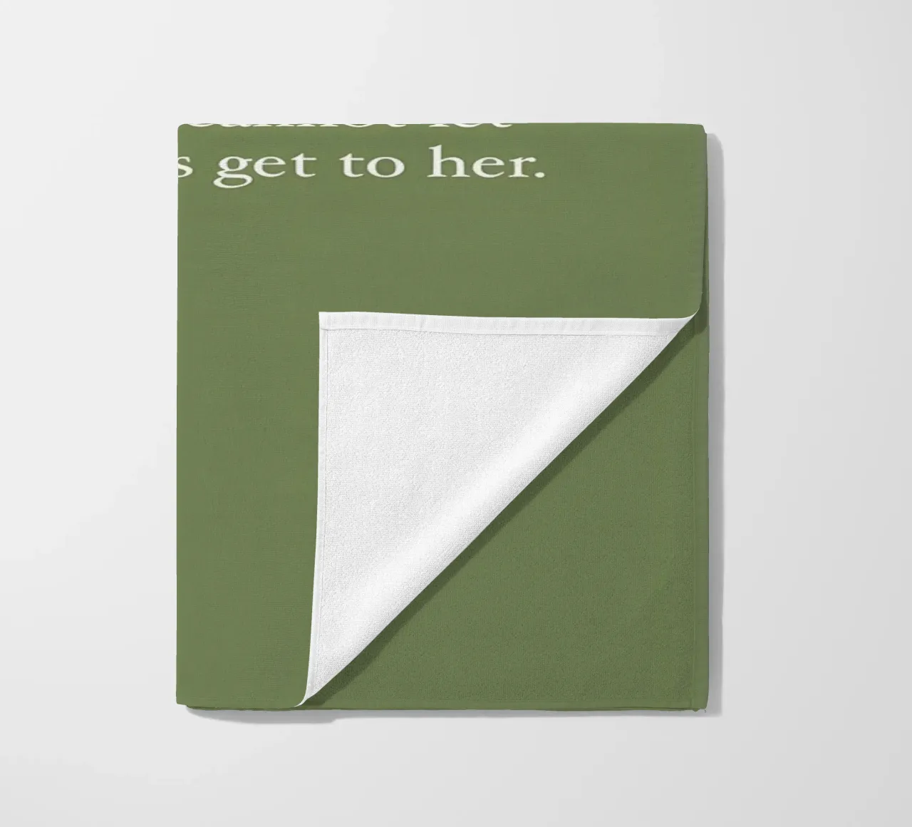 a girl who is goinng to do big things cannot let small get t beach towel by bonglantrungmuoi