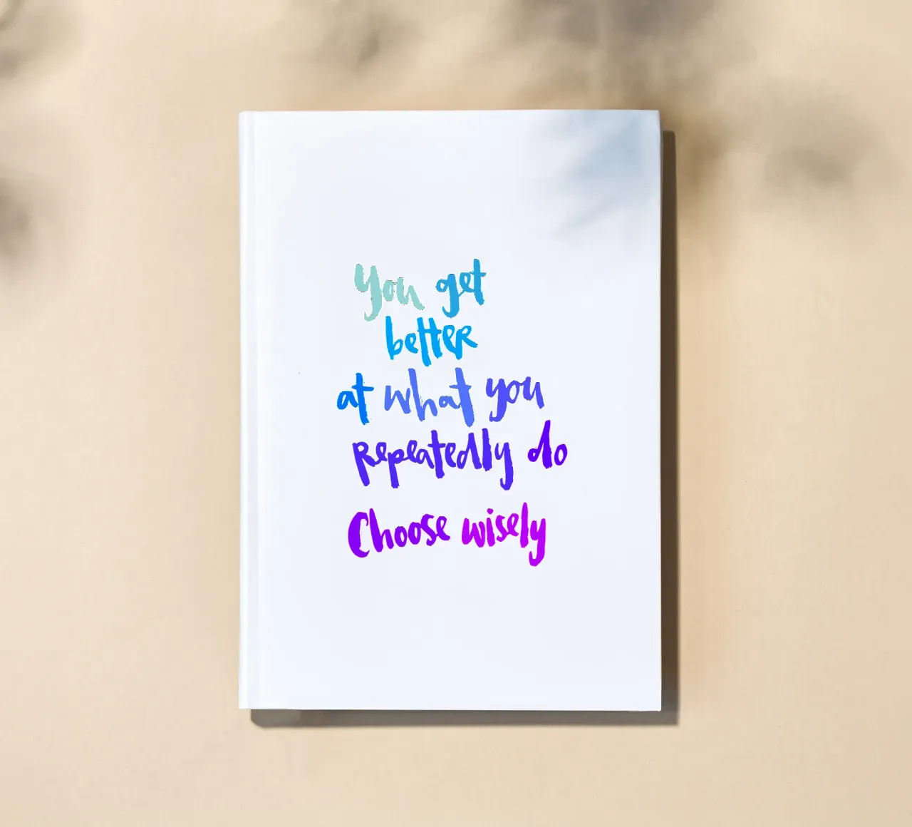 You Get Better notebook by Brushmeetspaper