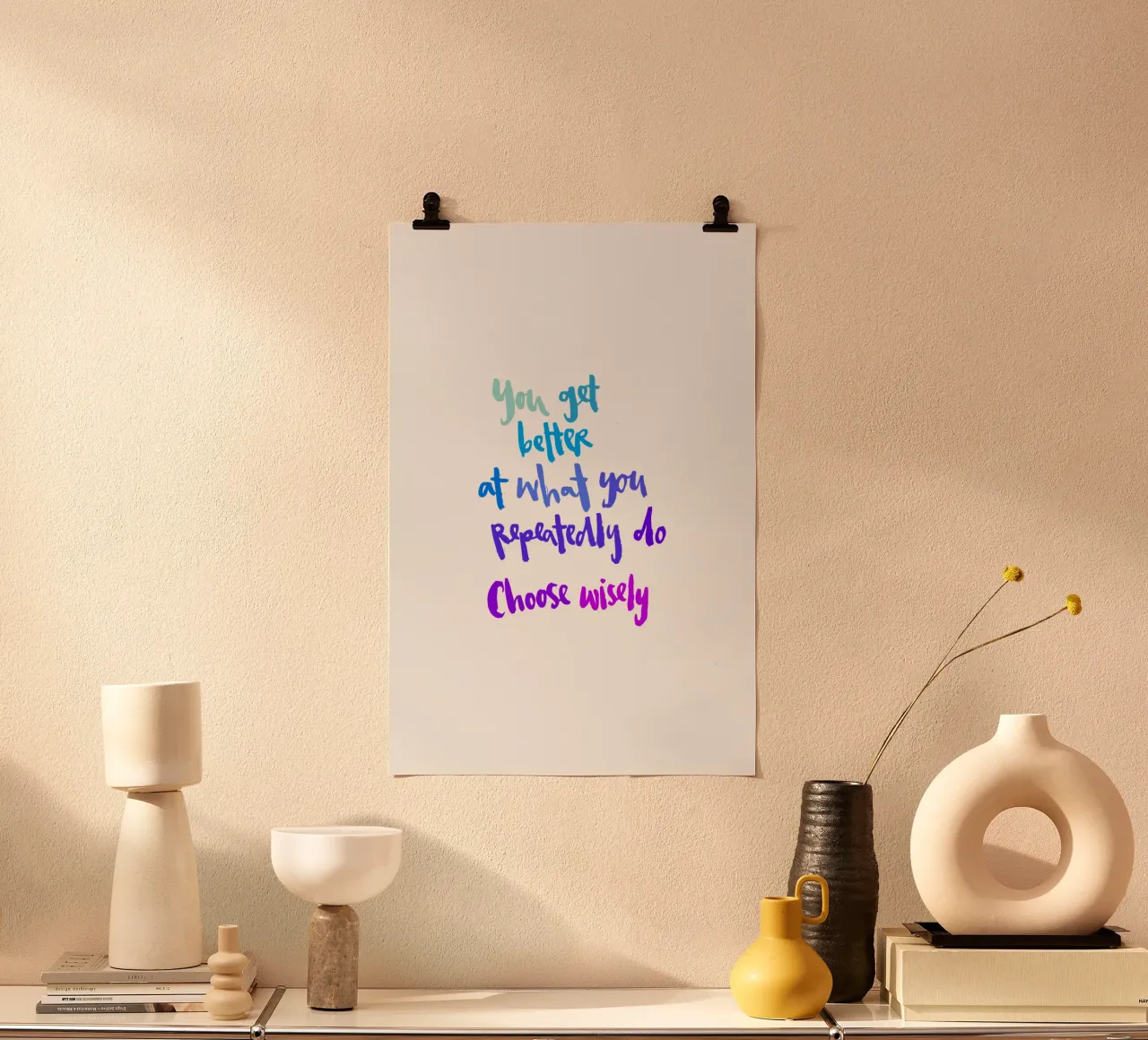 You Get Better poster da Brushmeetspaper