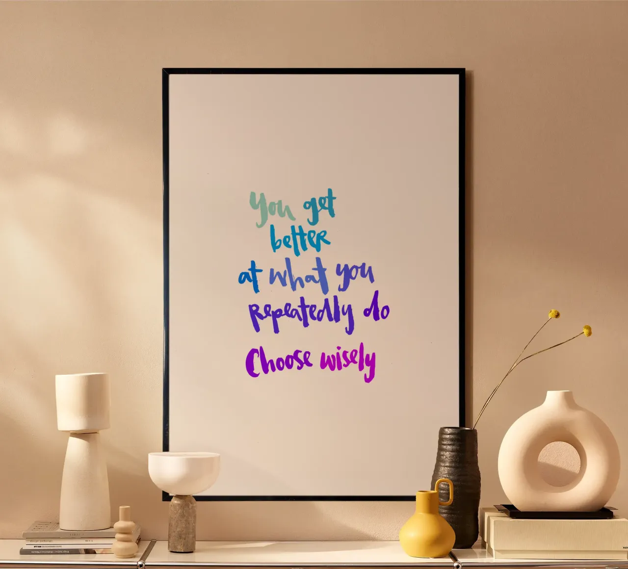 You Get Better poster da Brushmeetspaper