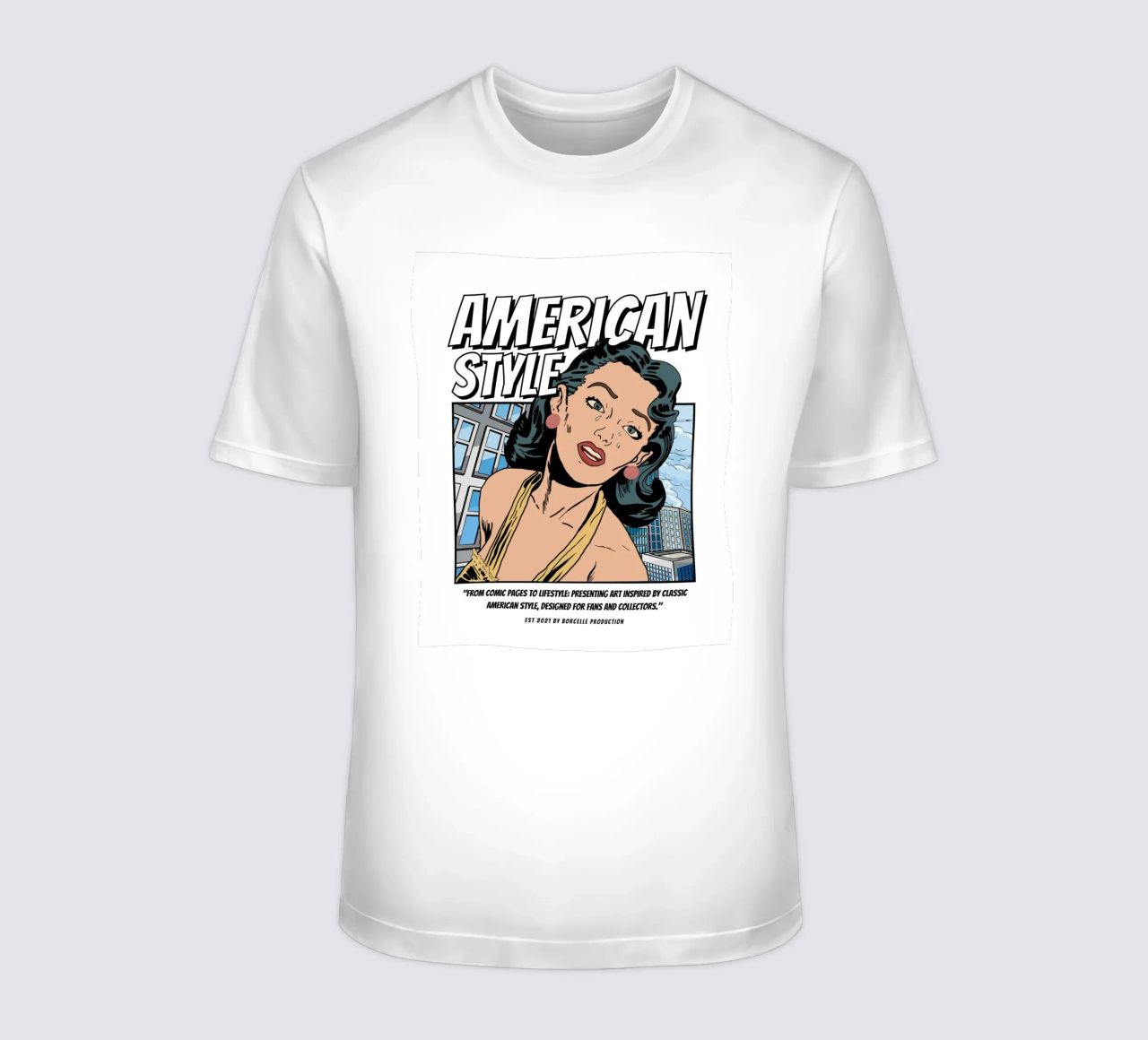 a la americana camiseta de mazzihanq
