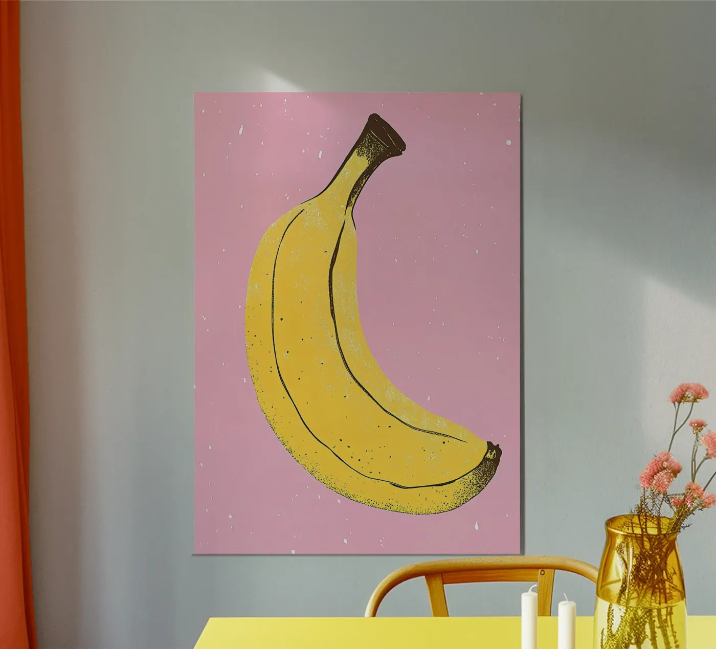 Banane poster de Nikis Art Studio