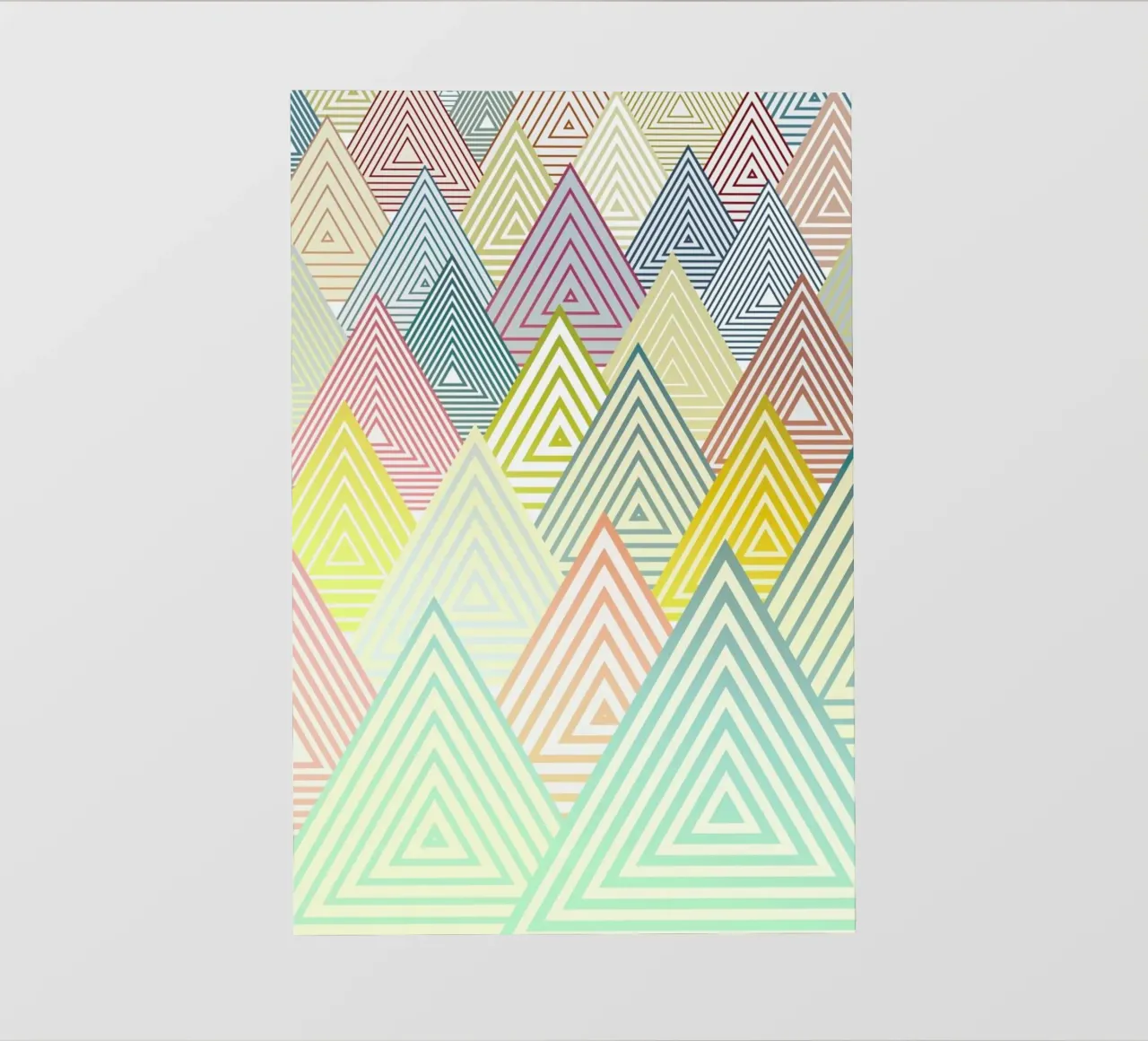 Pastel Mountains photo wallpaper by Angelo Cerantola