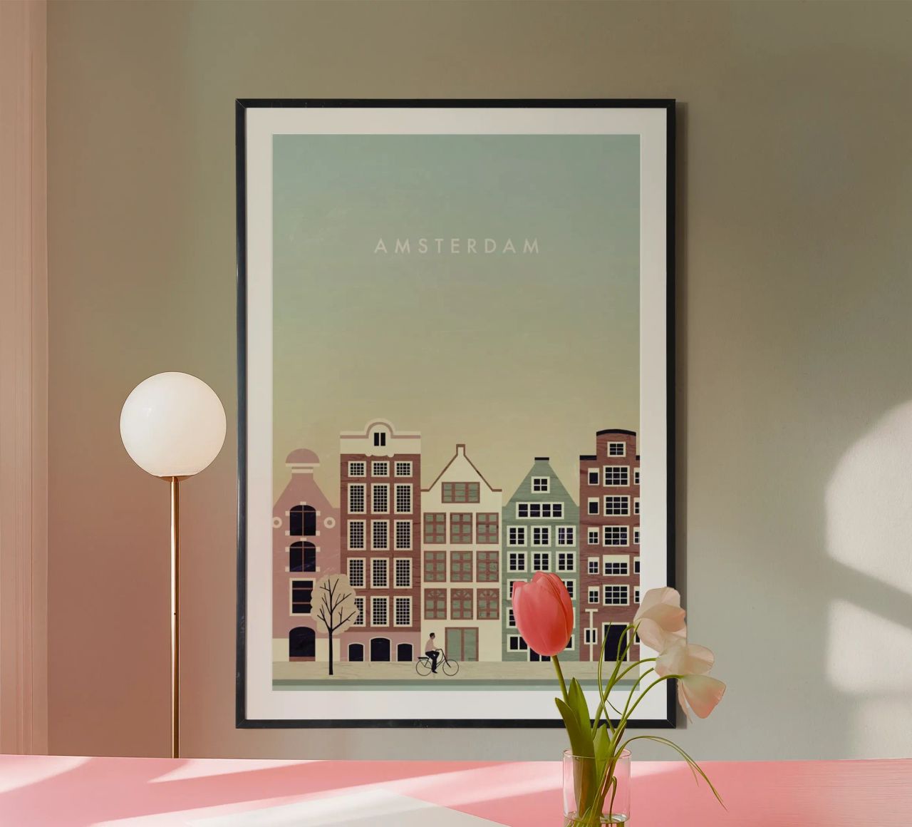Amsterdam Poster von Katinka Reinke
