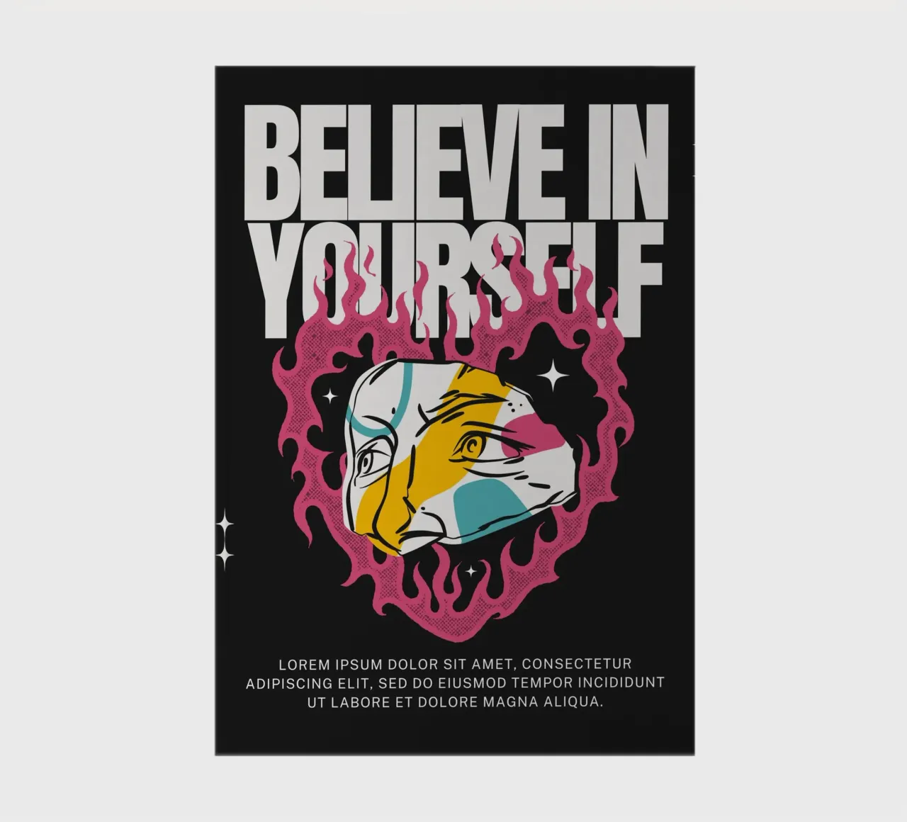 believe in yourself notebook by mazzihanq