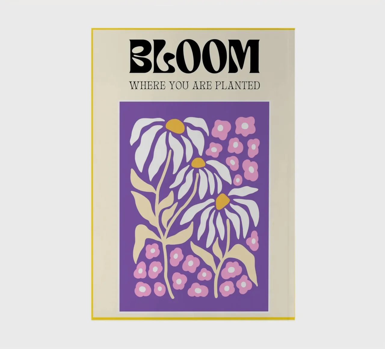 Bloom where you are planted notebook by mazzihanq