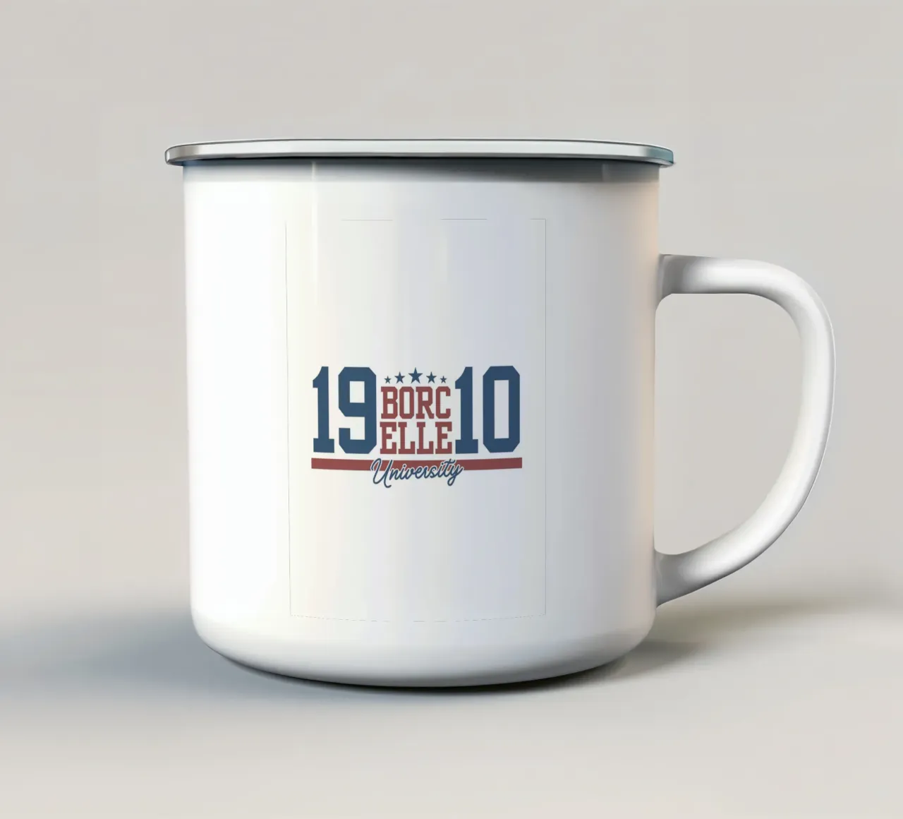 borcelle enamel mug by mazzihanq