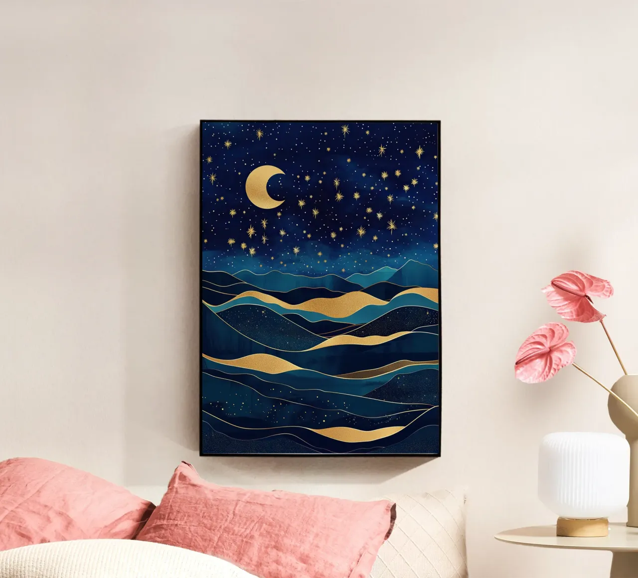 Notte d'oro plexiglass da Nikis Art Studio