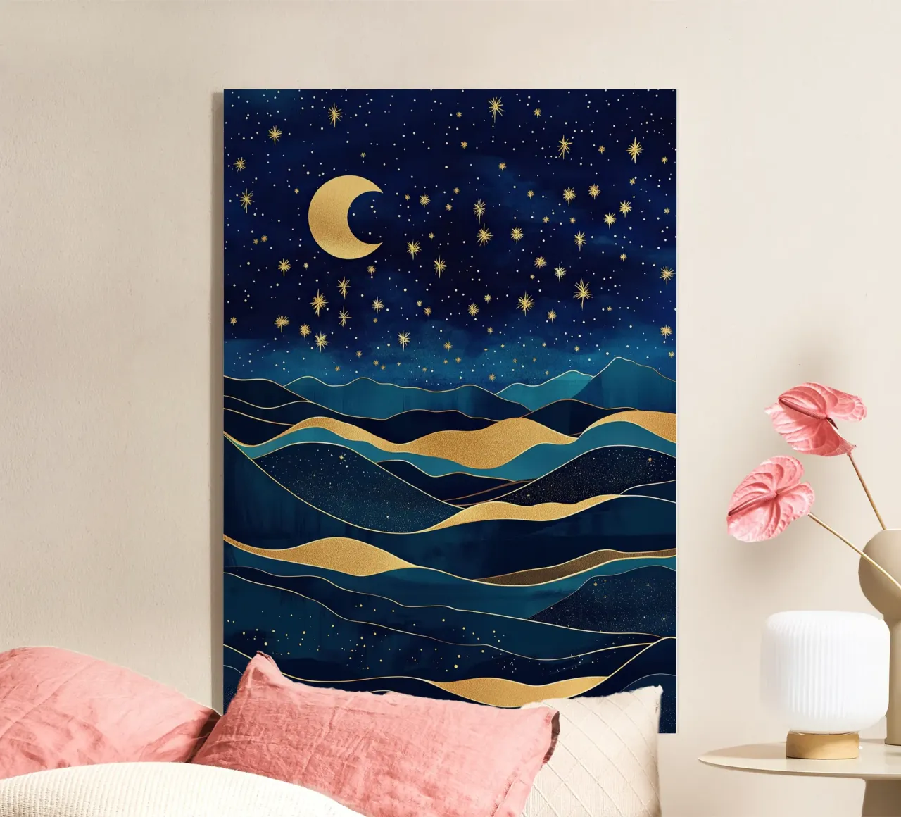 Notte d'oro plexiglass da Nikis Art Studio