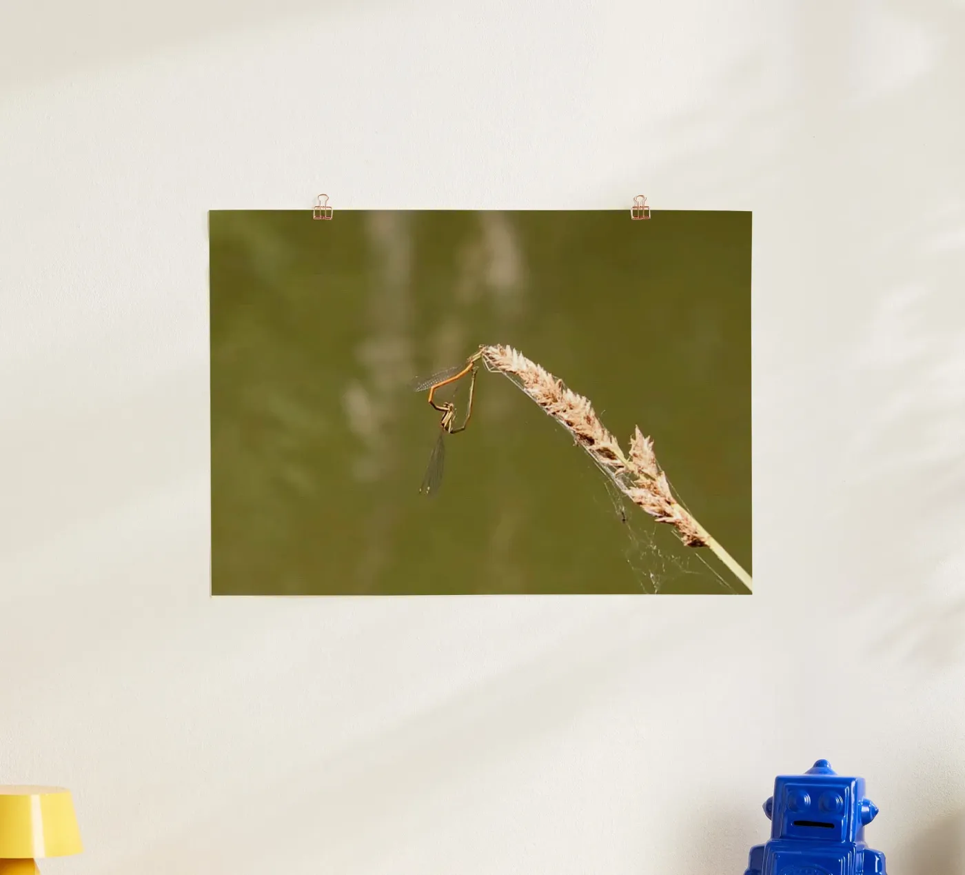 Dragonfly heart poster da MiniClic