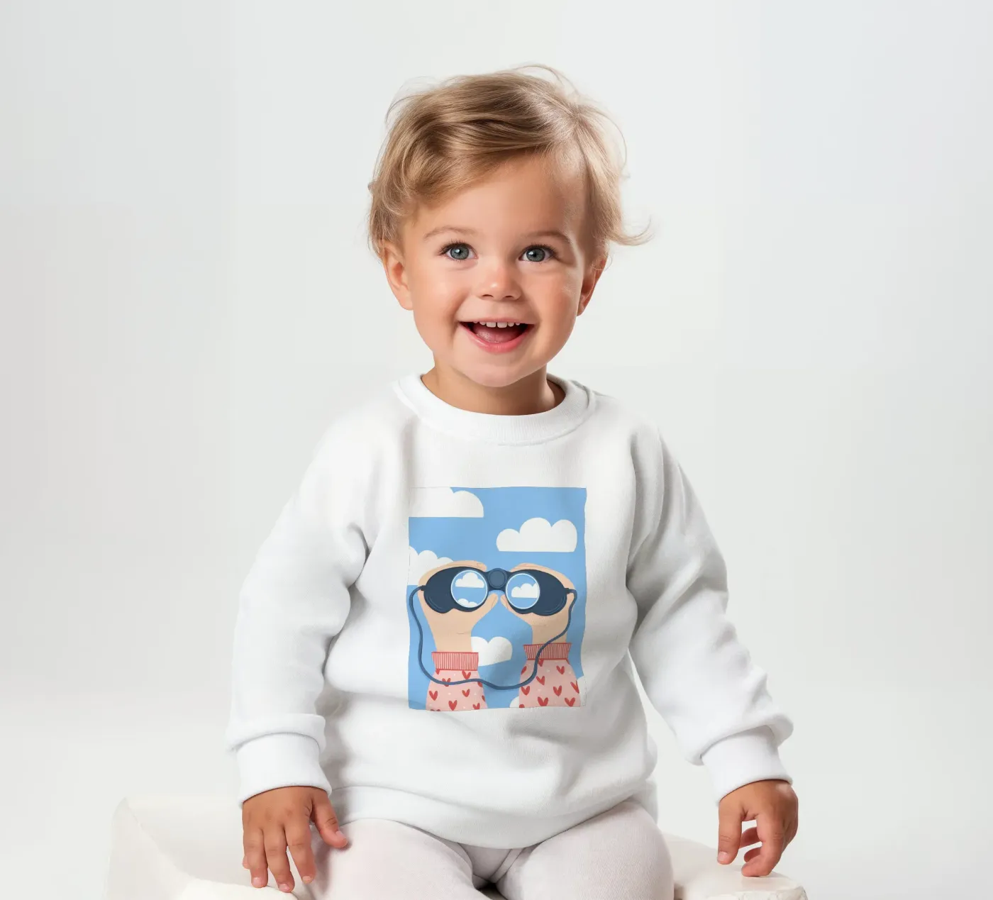A la poursuite des nuages sweat pour bébé de bonglantrungmuoi