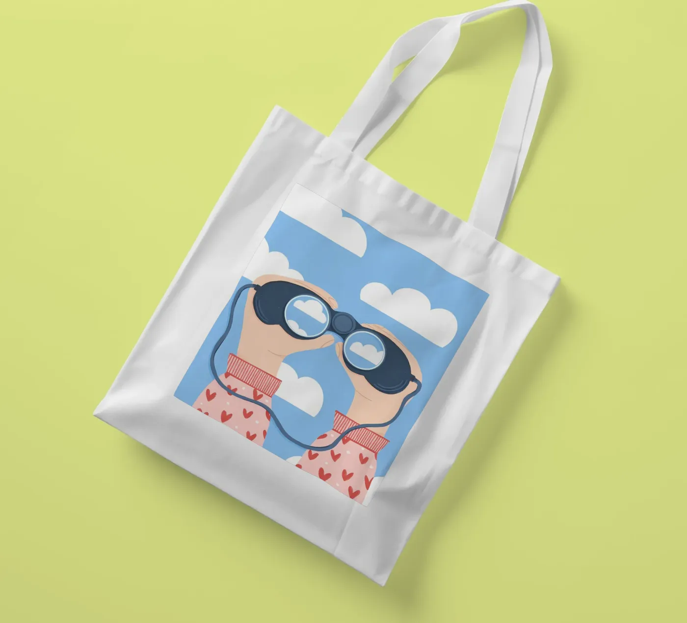 Chasing Clouds tote bag by bonglantrungmuoi