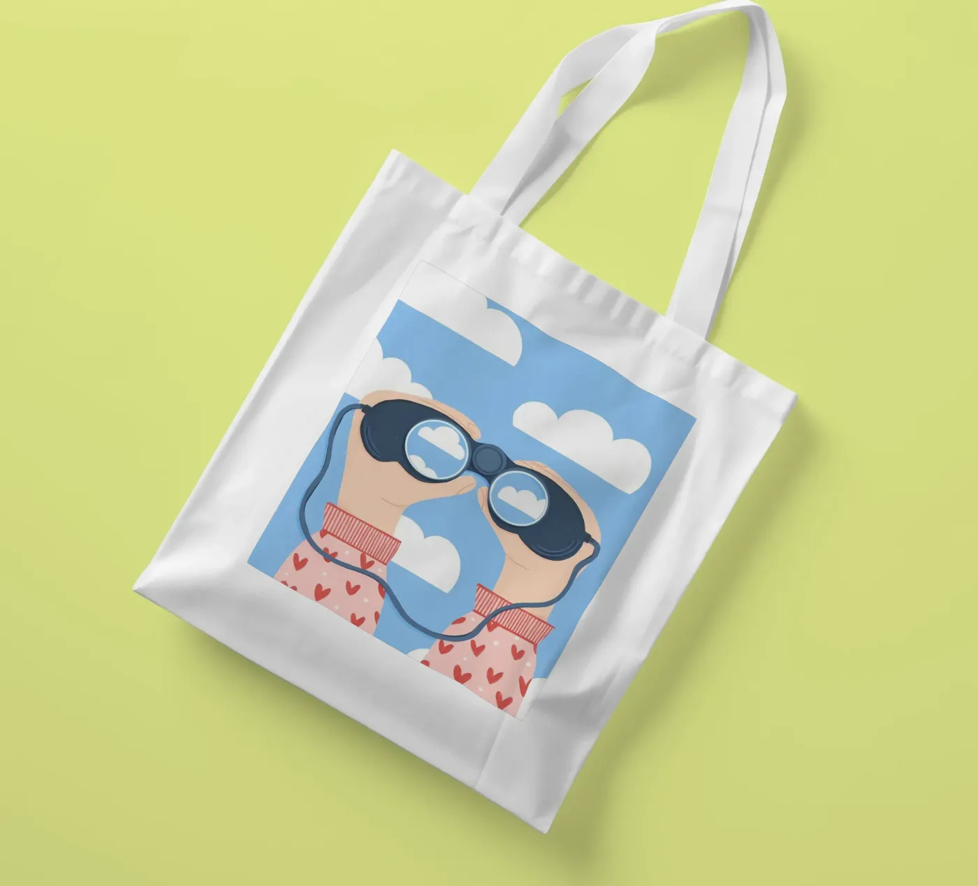 Chasing Clouds tote bag by bonglantrungmuoi