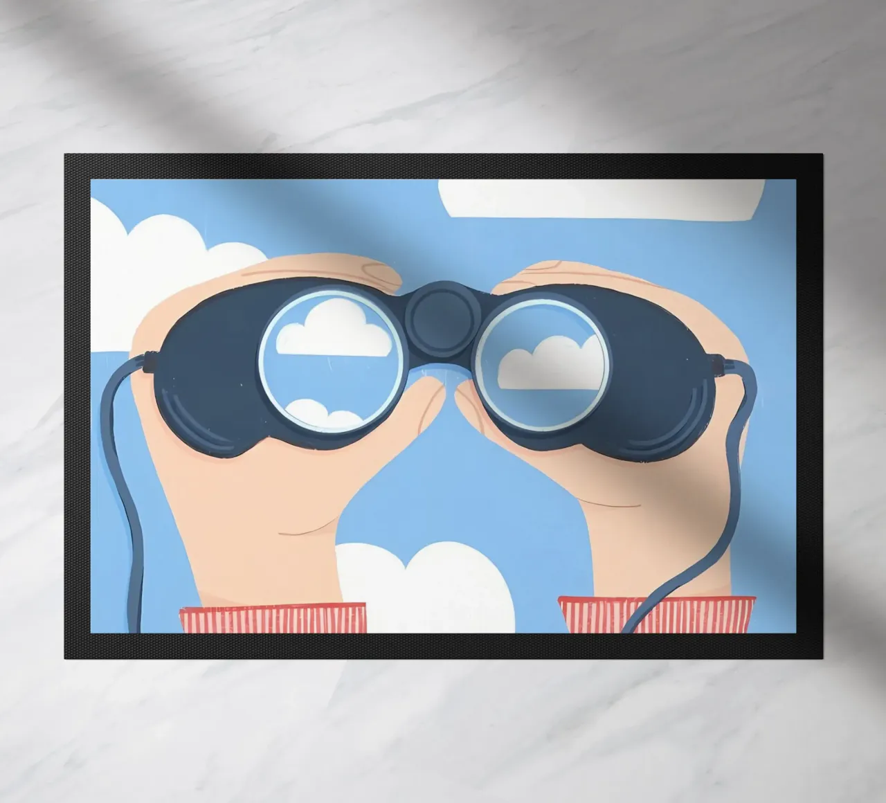 Chasing Clouds doormat by bonglantrungmuoi