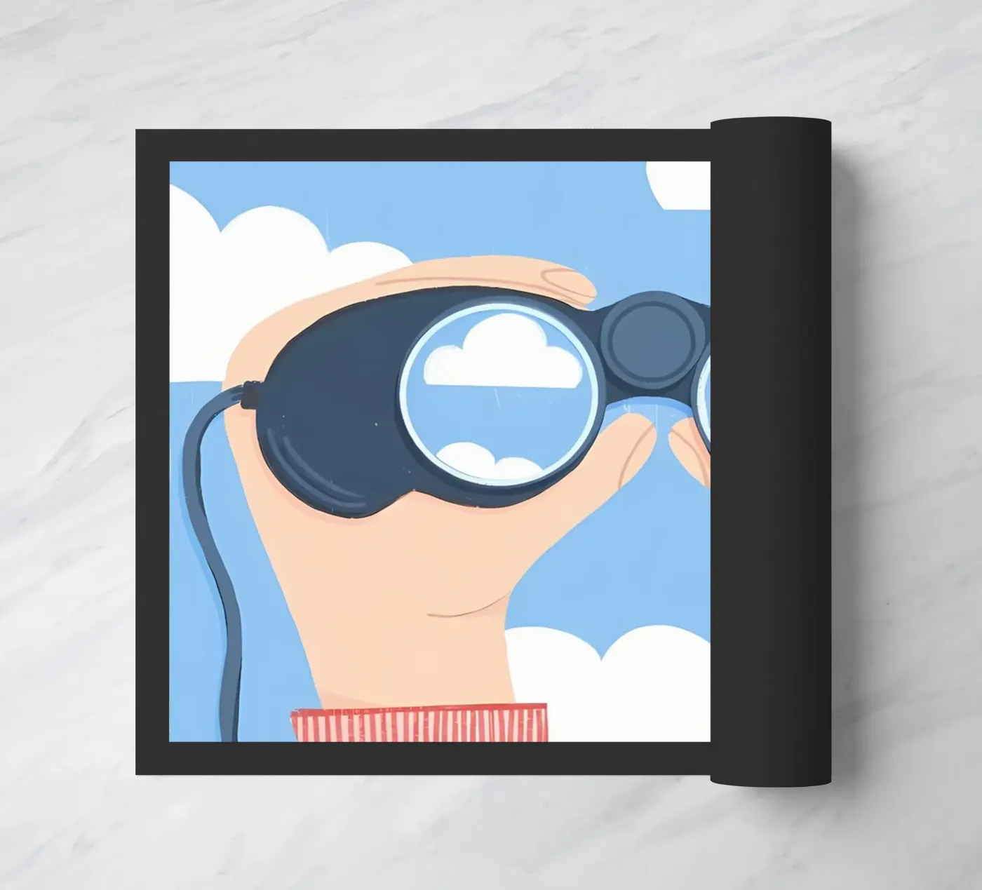 Chasing Clouds doormat by bonglantrungmuoi