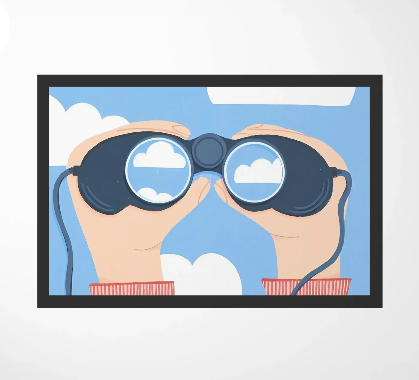 Chasing Clouds doormat by bonglantrungmuoi