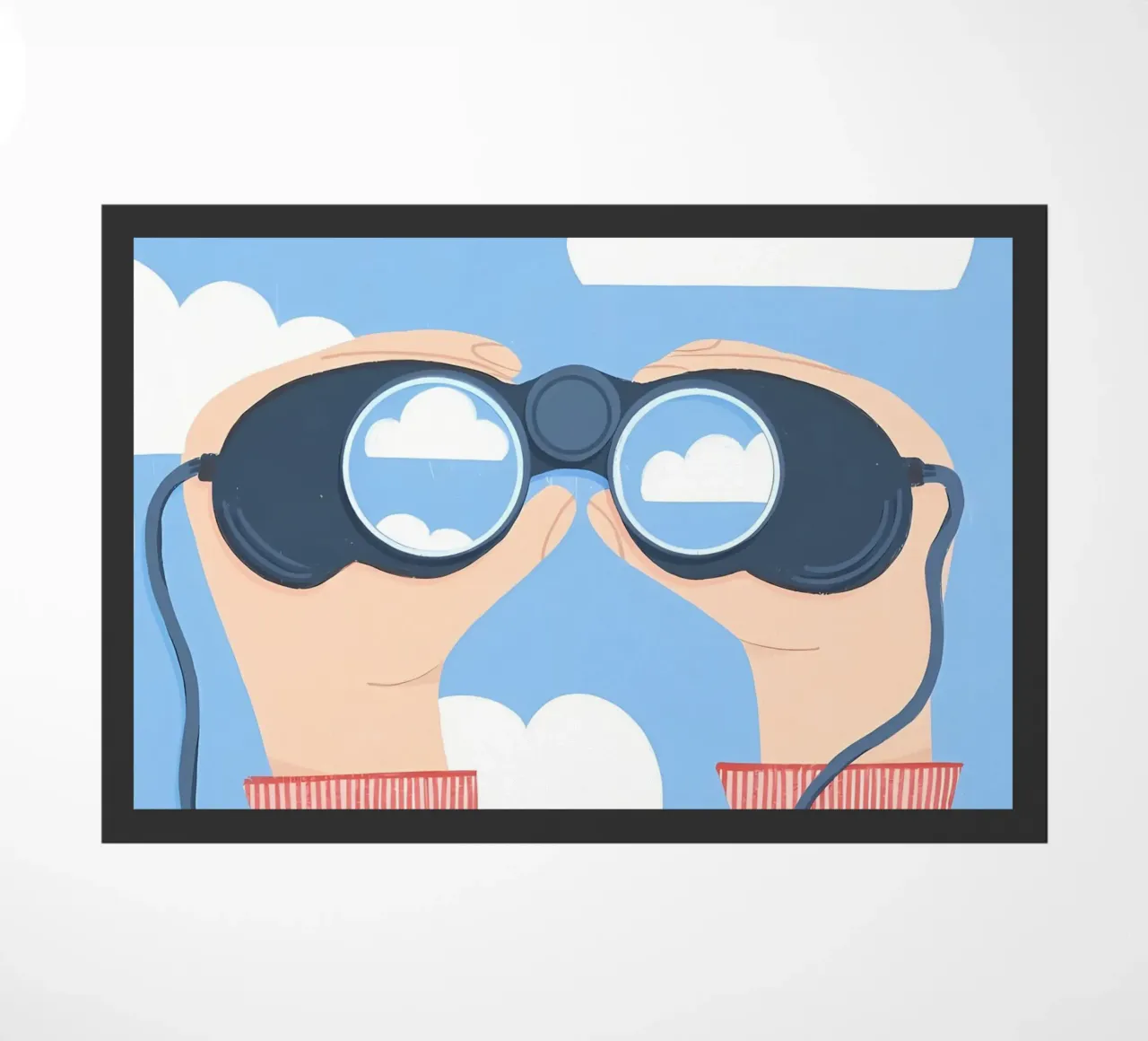 Chasing Clouds doormat by bonglantrungmuoi