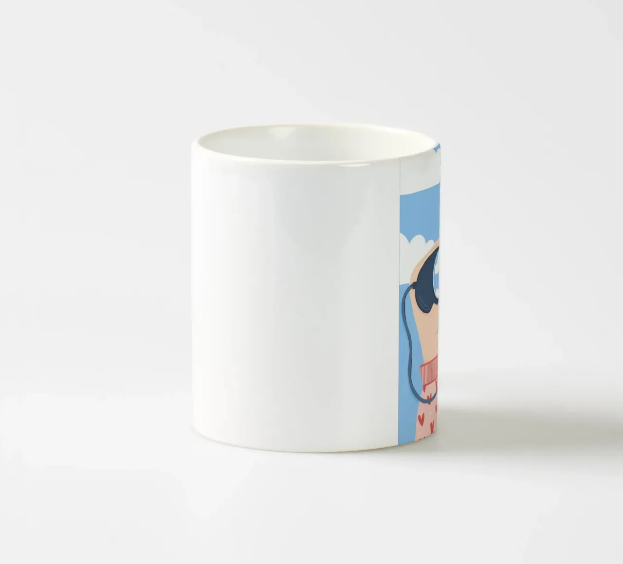 Chasing Clouds ceramic mug by bonglantrungmuoi
