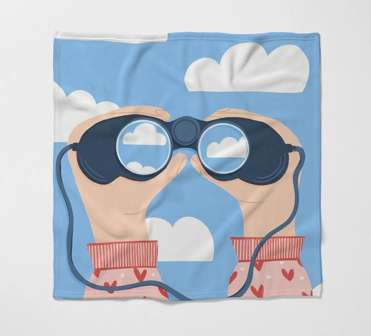 Chasing Clouds fleecedeken van bonglantrungmuoi