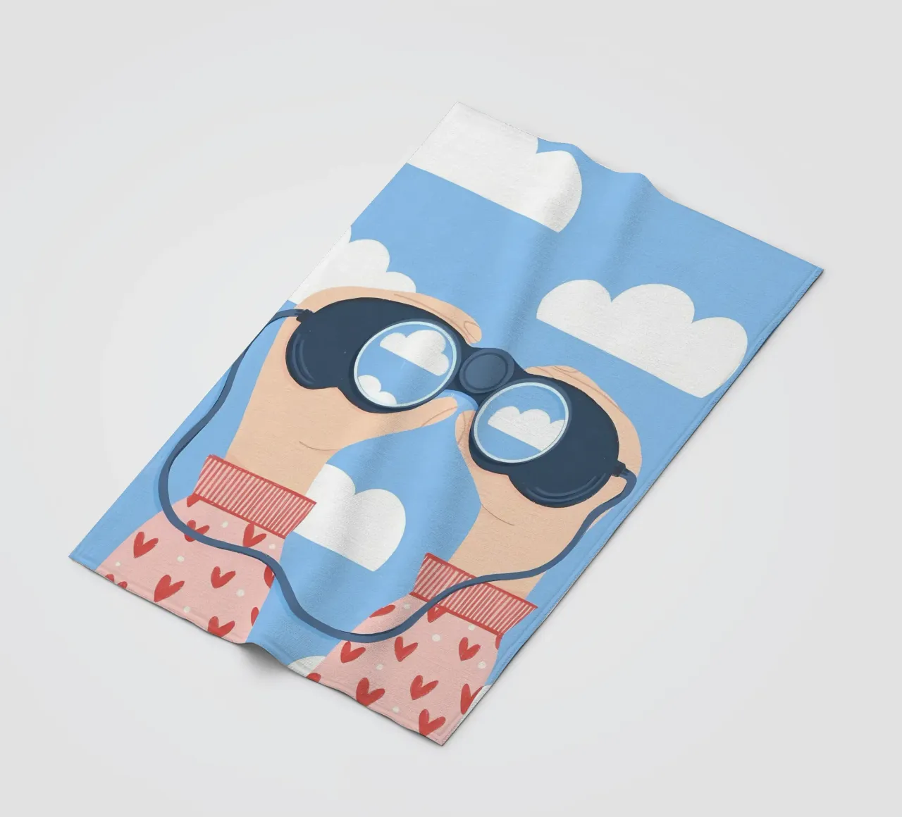 Chasing Clouds fleecedeken van bonglantrungmuoi