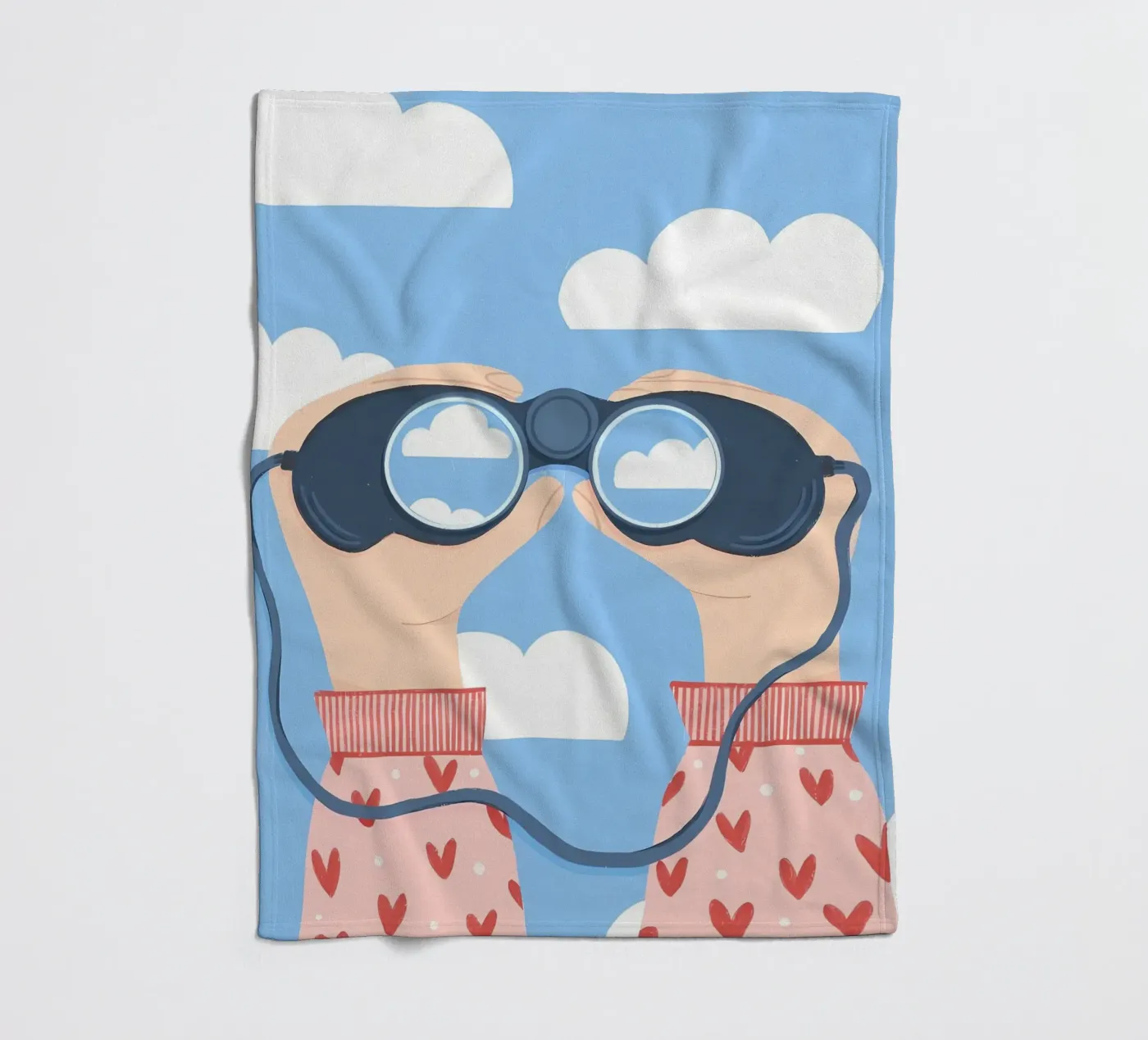 Chasing Clouds Fleecedecke von bonglantrungmuoi