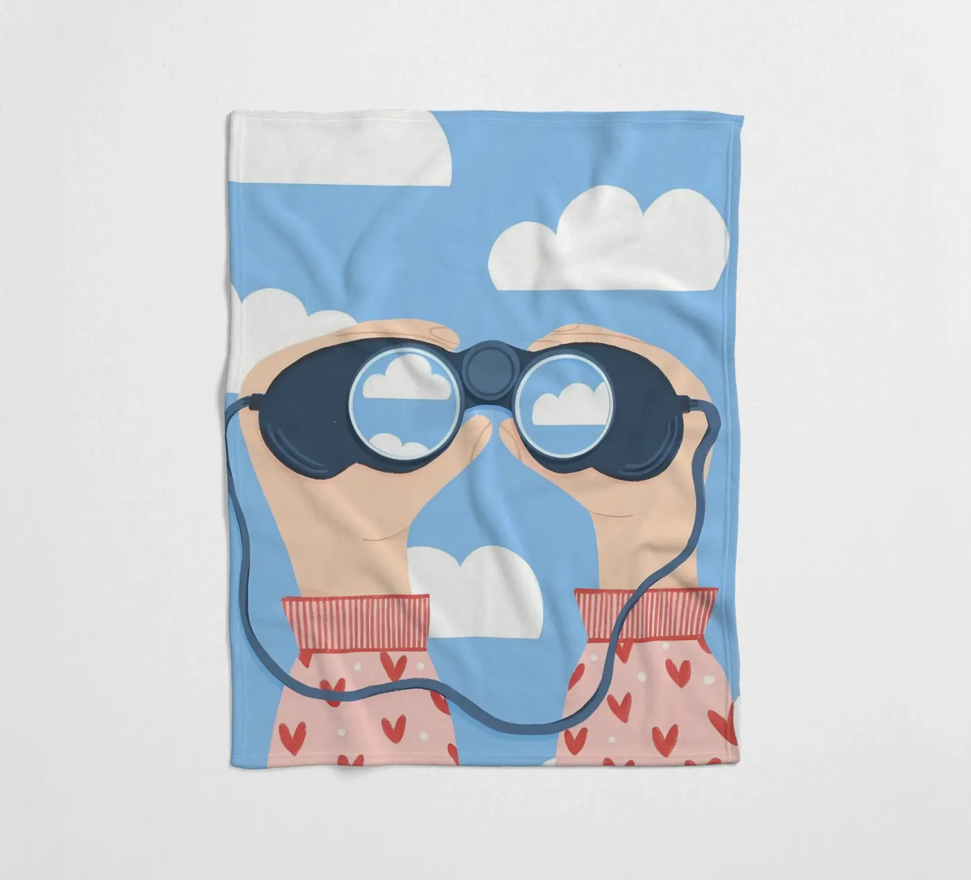 Chasing Clouds Fleecedecke von bonglantrungmuoi