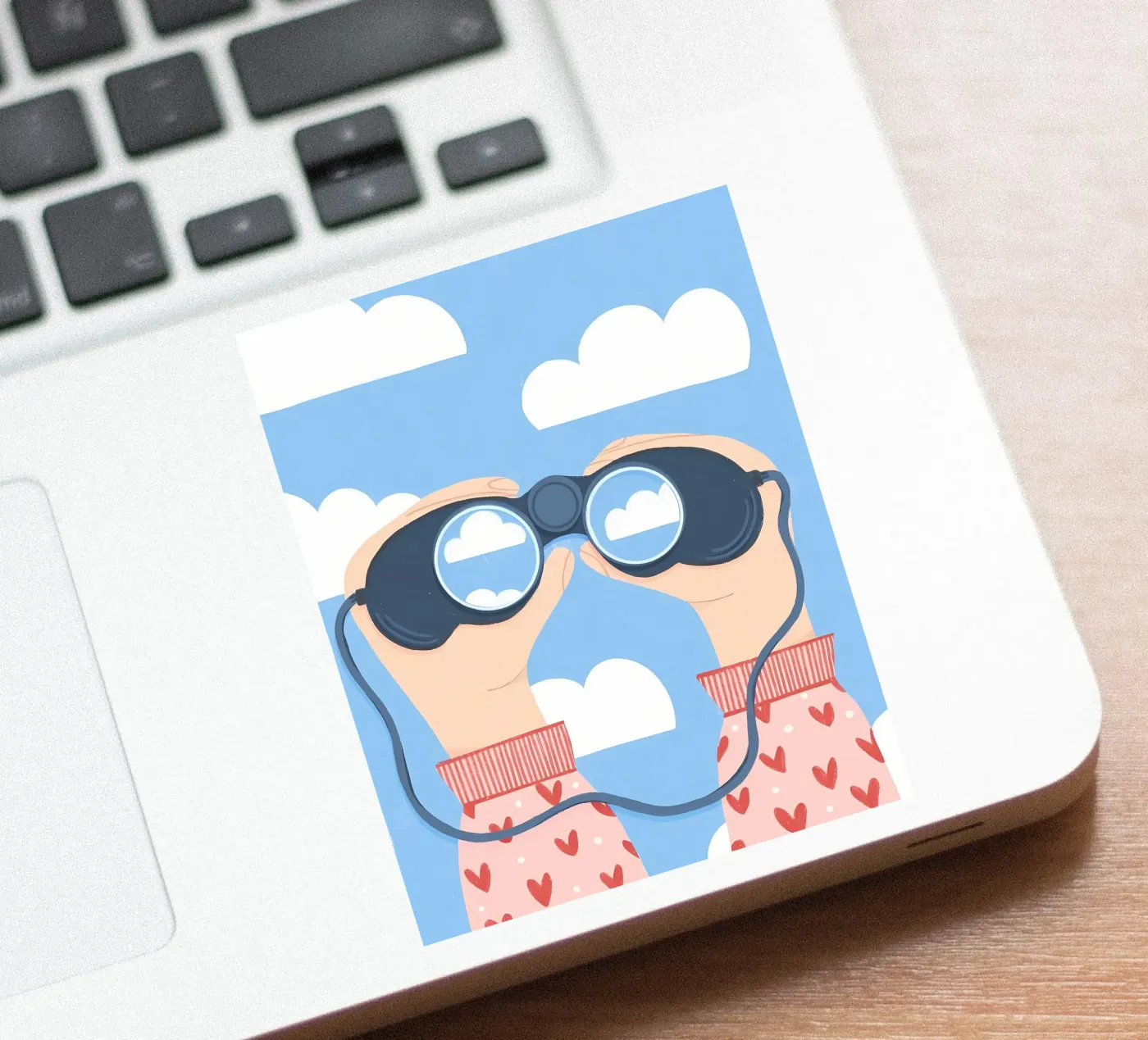 Jagd auf Wolken Sticker von bonglantrungmuoi
