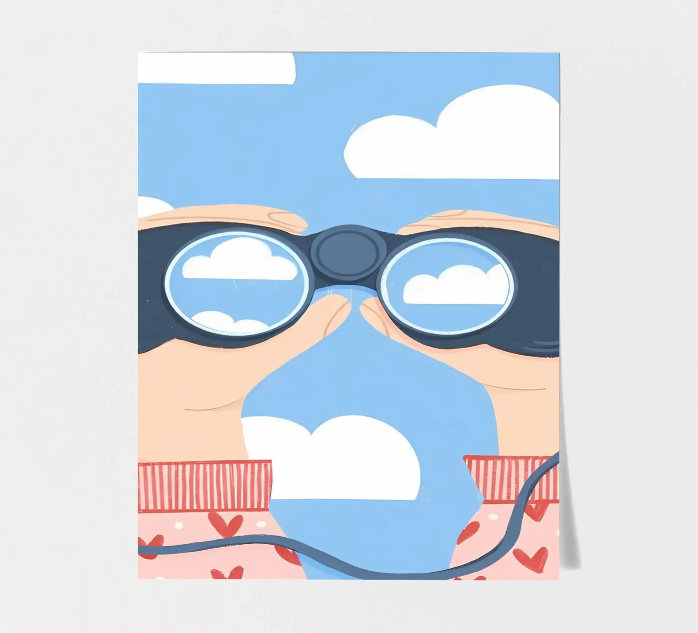 Chasing Clouds sticker sheet by bonglantrungmuoi