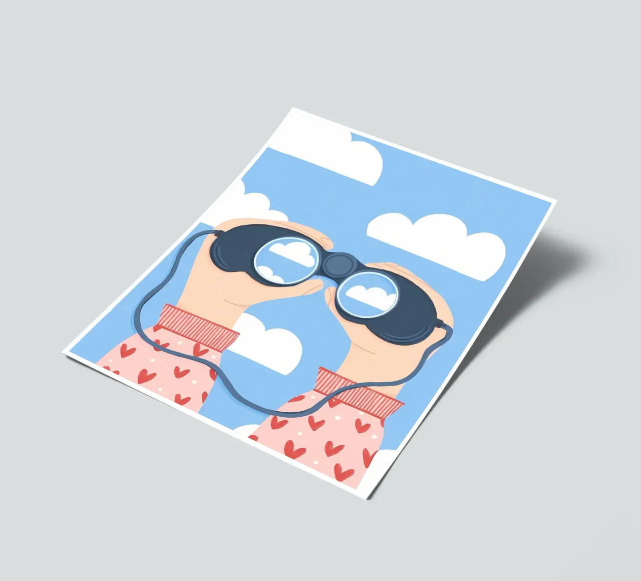 Chasing Clouds sticker sheet by bonglantrungmuoi
