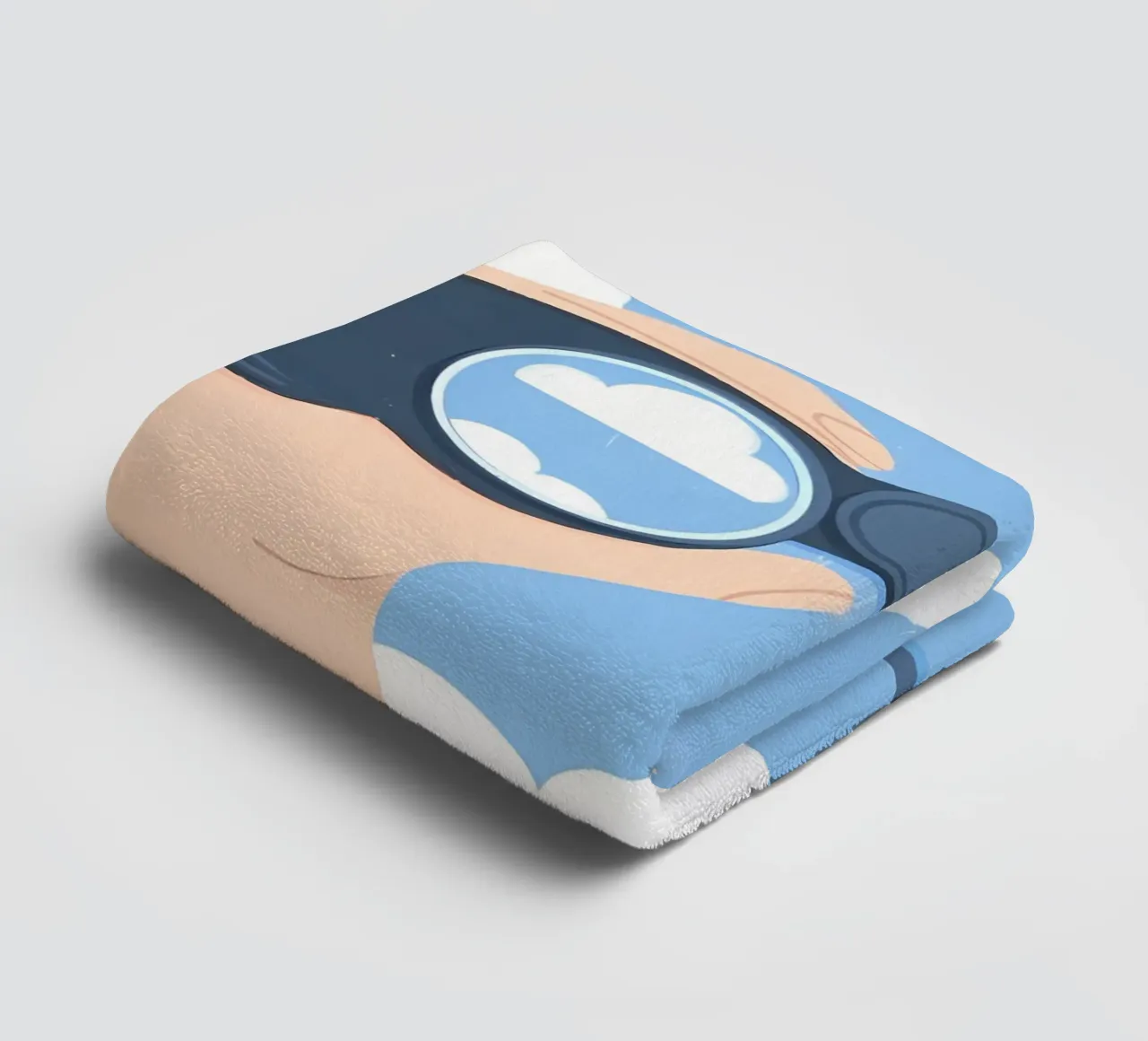 Chasing Clouds towel by bonglantrungmuoi