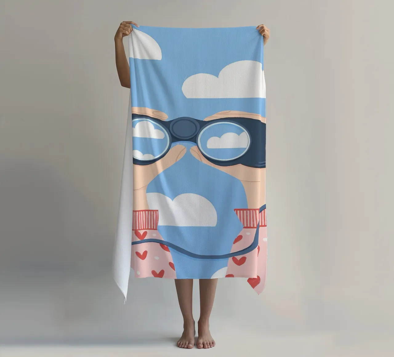 Inseguendo le nuvole telo mare da bonglantrungmuoi