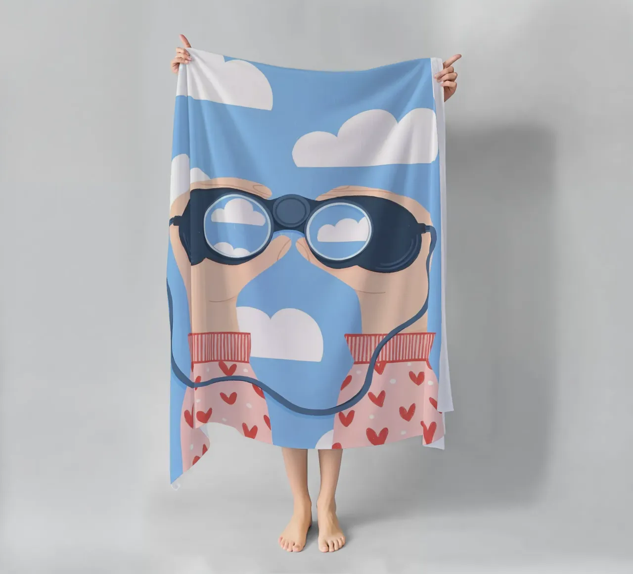 Inseguendo le nuvole telo mare da bonglantrungmuoi