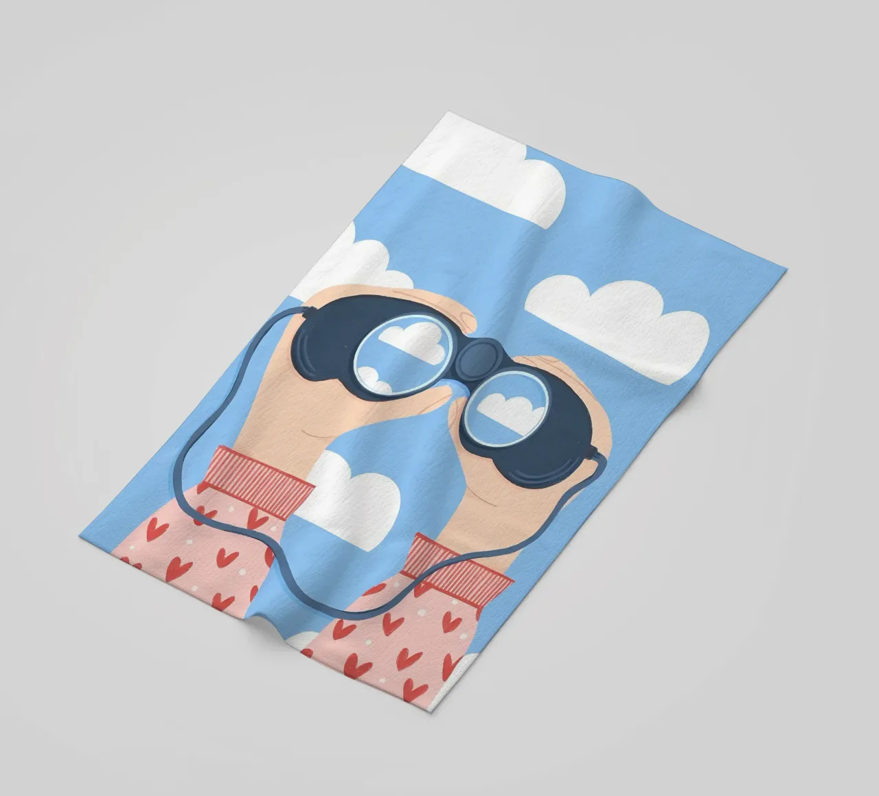 Inseguendo le nuvole telo mare da bonglantrungmuoi