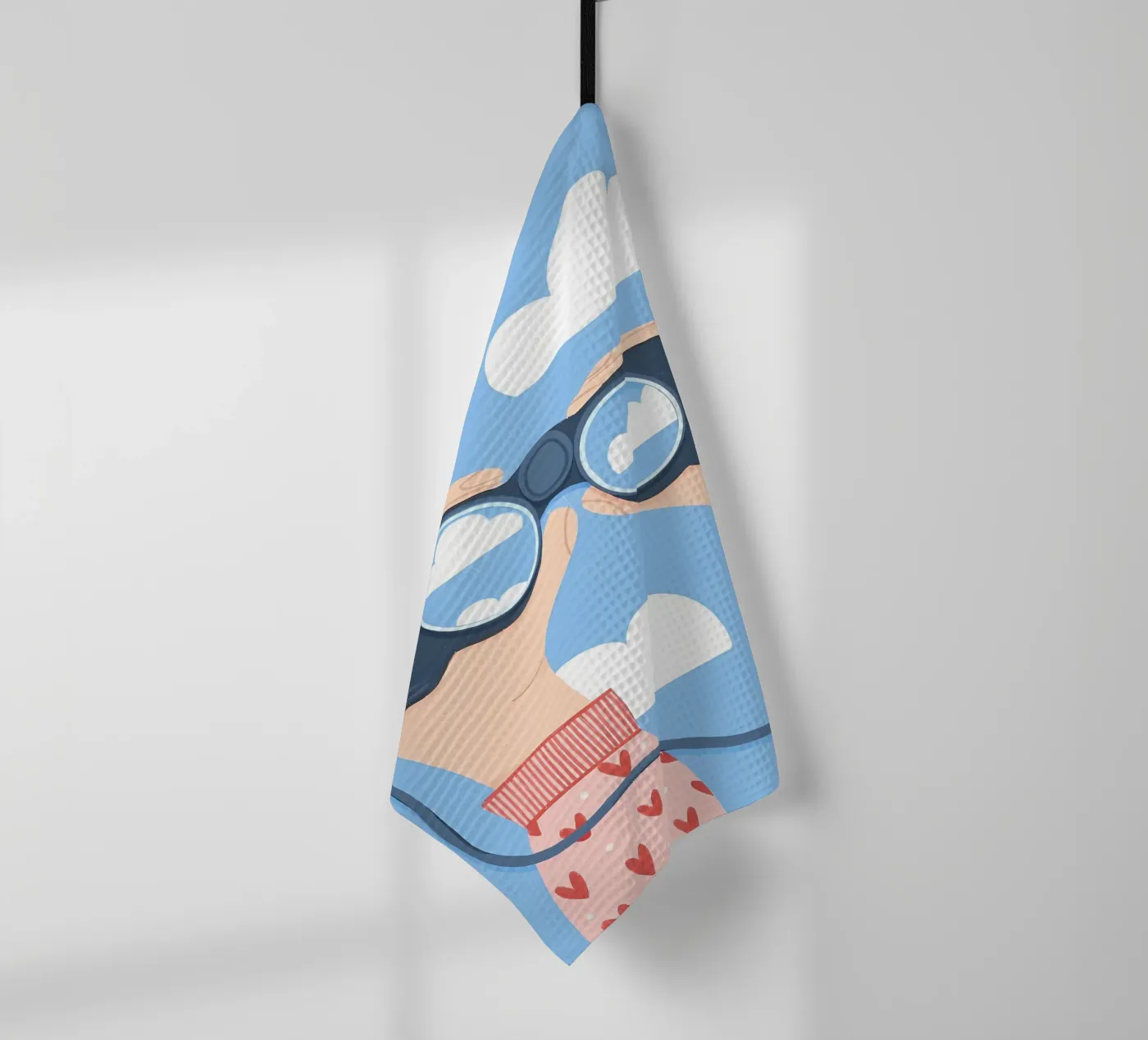 Jagd auf Wolken Geschirrtuch von bonglantrungmuoi