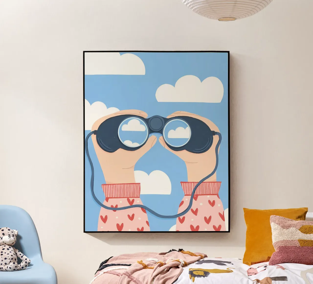 Chasing Clouds acryl van bonglantrungmuoi