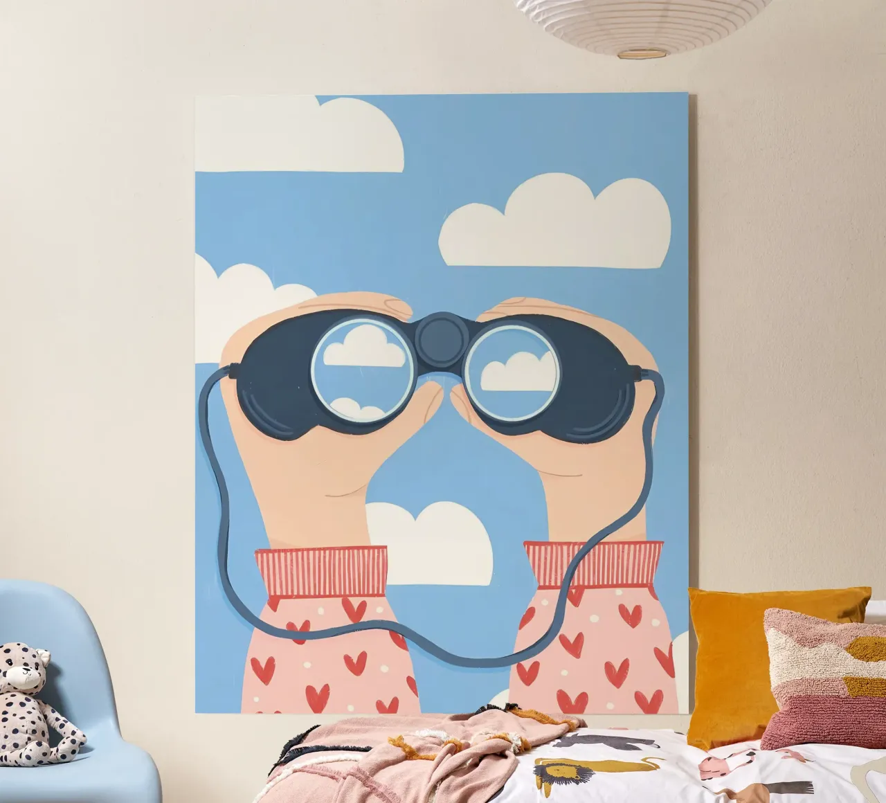 Chasing Clouds acryl van bonglantrungmuoi