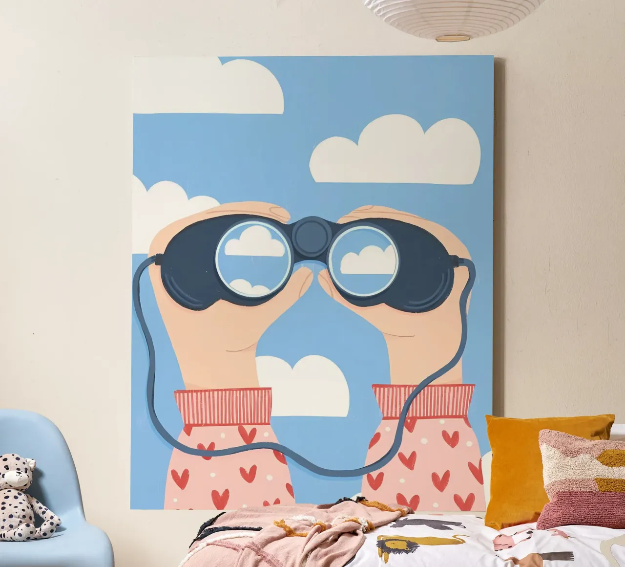 Chasing Clouds canvas by bonglantrungmuoi