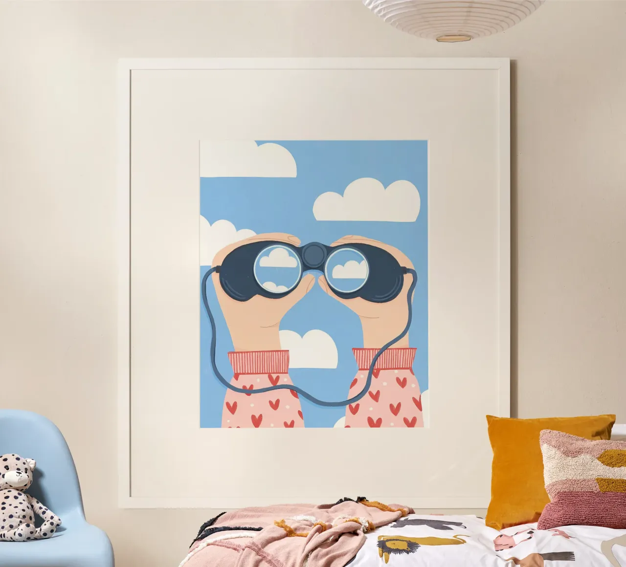 Chasing Clouds poster by bonglantrungmuoi