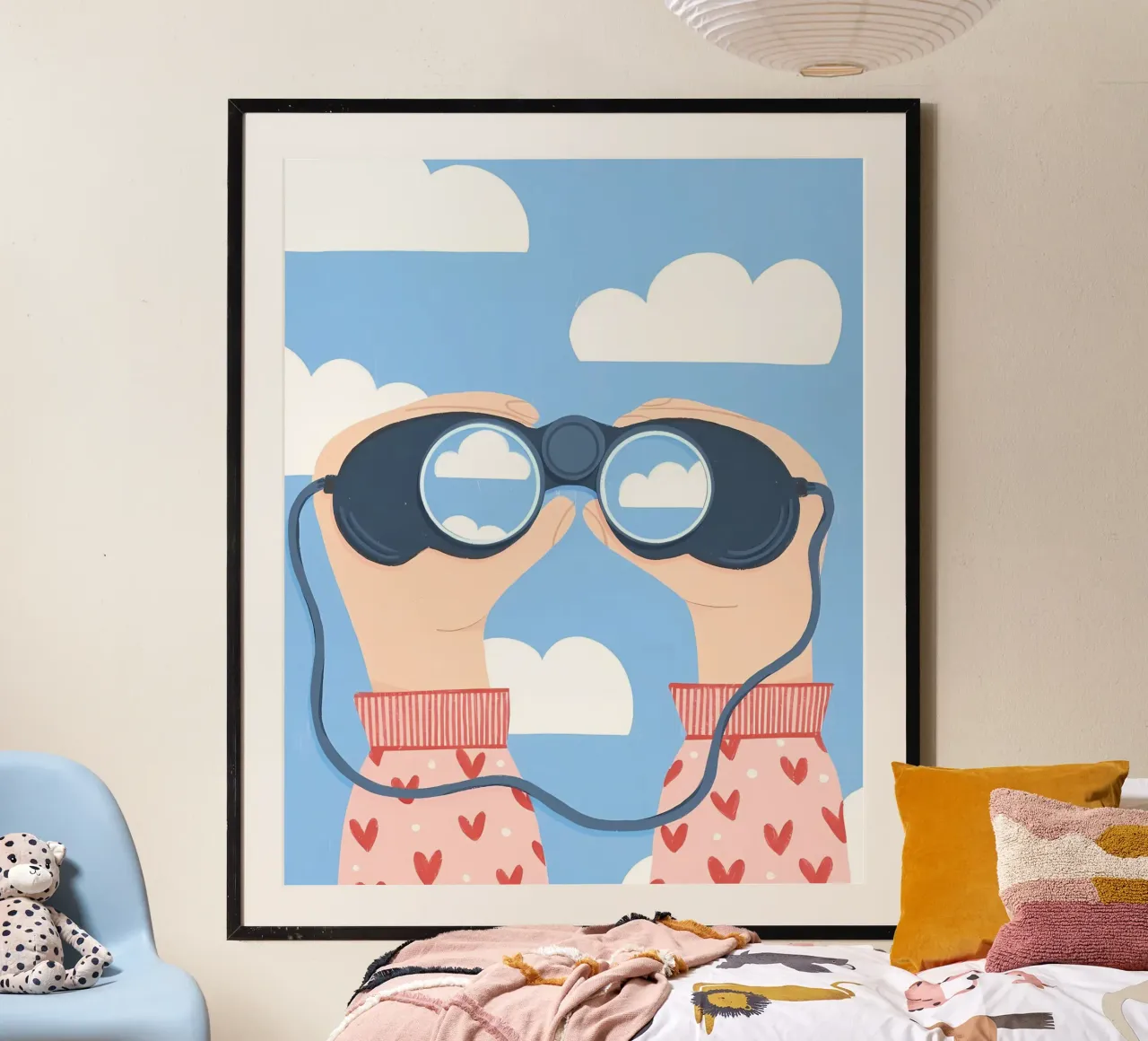 Chasing Clouds poster by bonglantrungmuoi