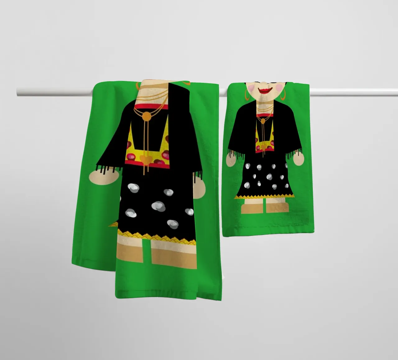 Frida Toy asciugamano da bagno da Rafa Gomes