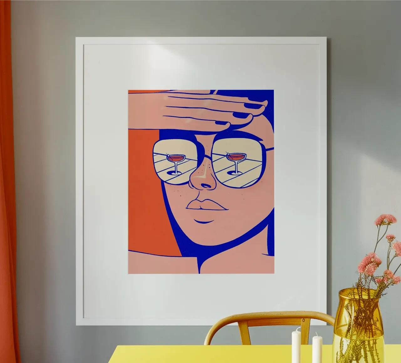 cocktail freddo poster da bonglantrungmuoi