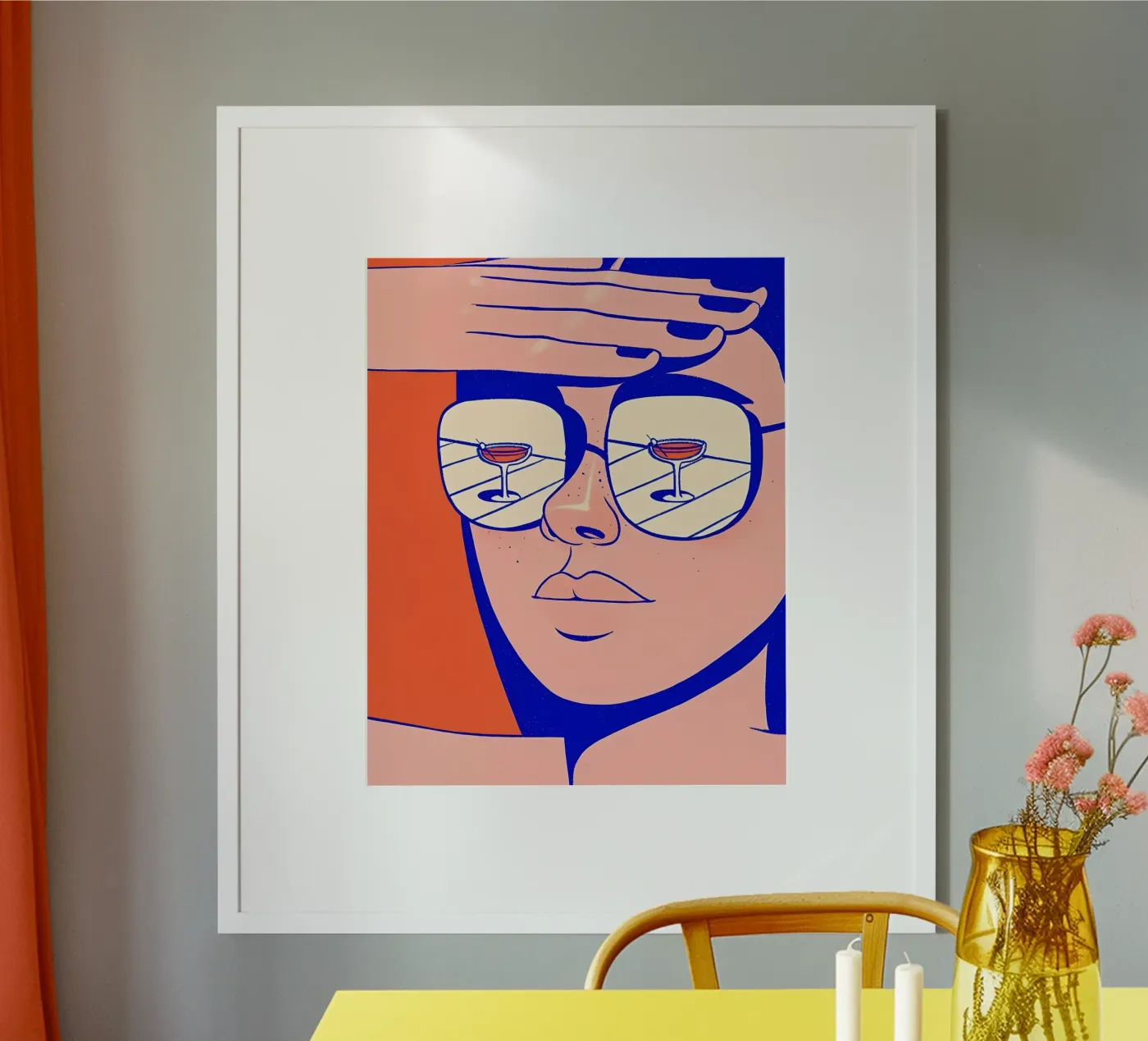 cocktail freddo poster da bonglantrungmuoi