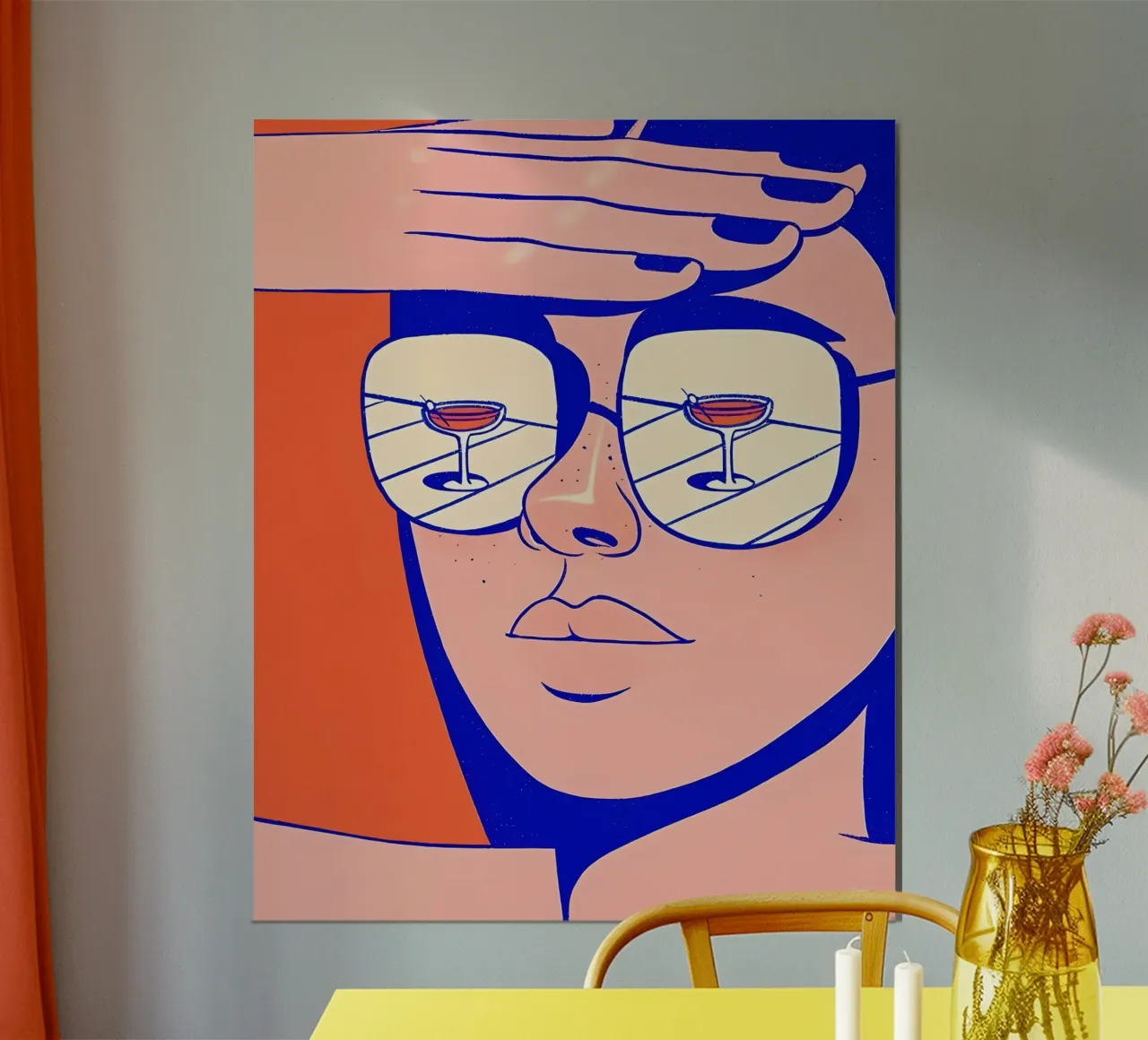 cocktail freddo poster da bonglantrungmuoi