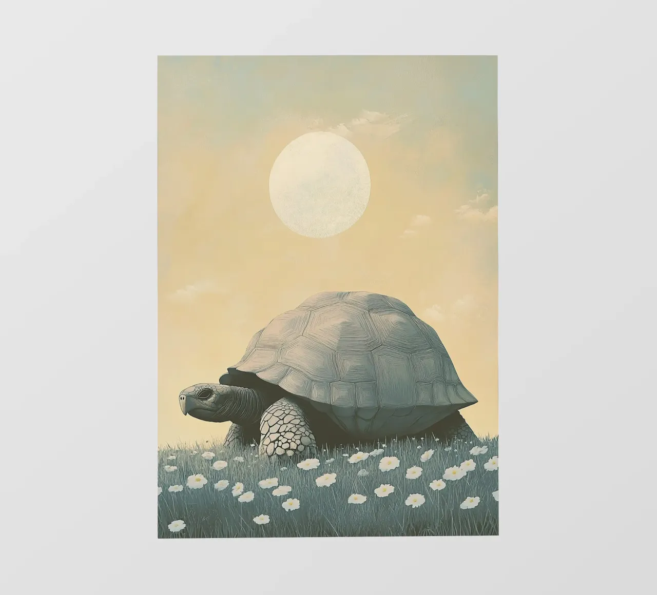 schildpad fotobehang van Nikis Art Studio